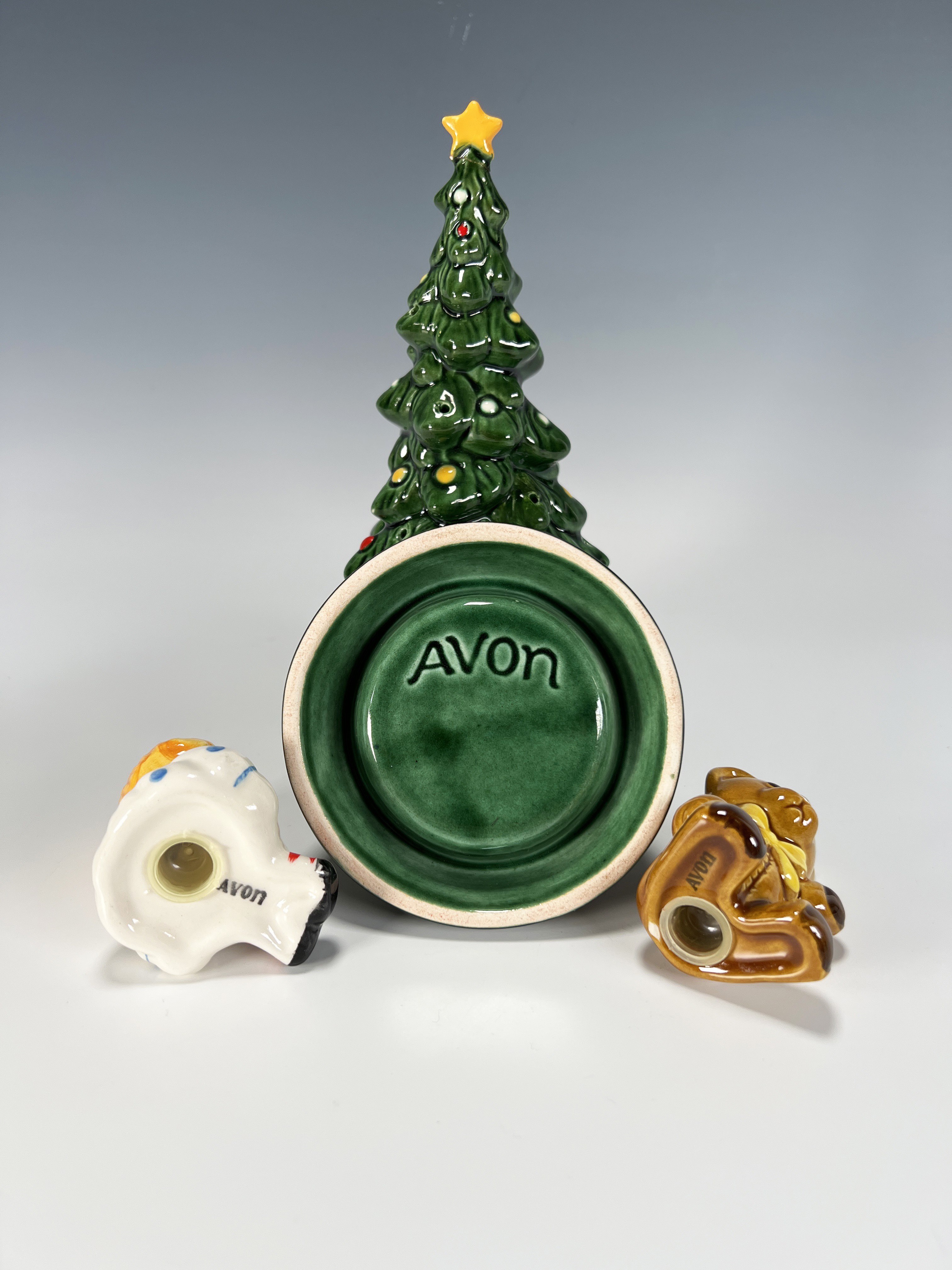 Avon Merry Christmas Tree Hostess Set In Box image 2