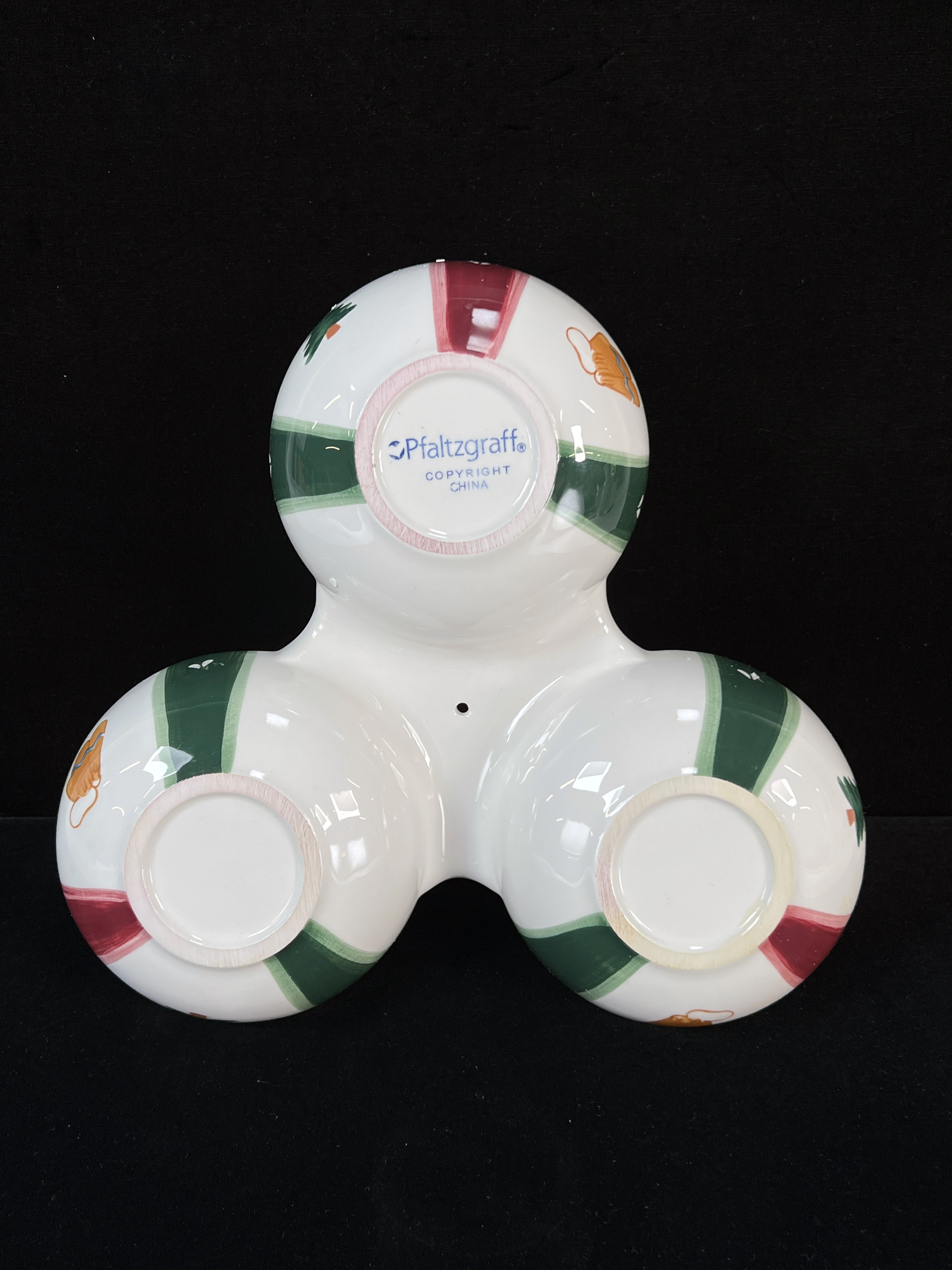 Pfaltzgraff Divided Holiday Serving Dish In Box image 2