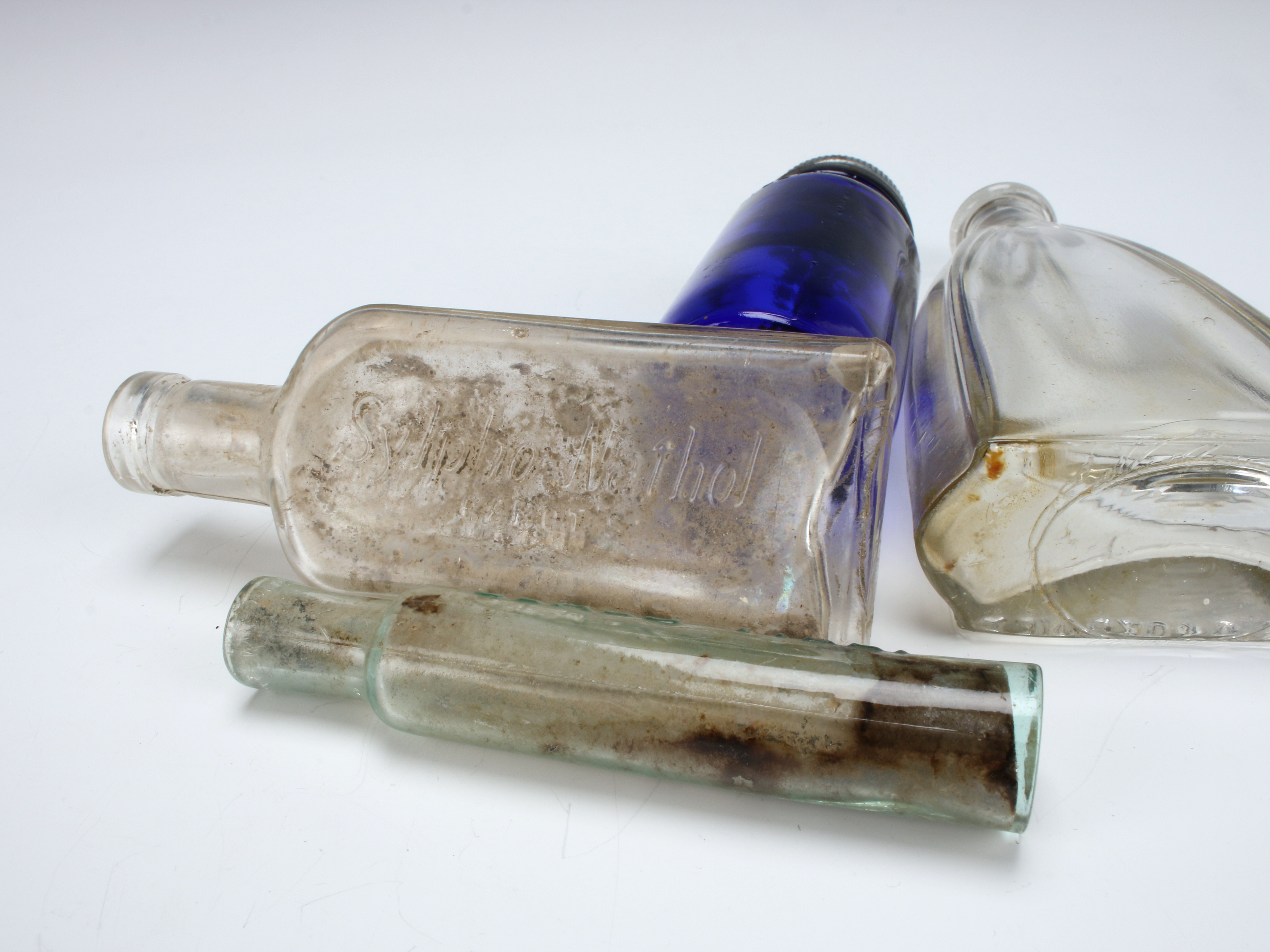 Vintage Apothecary Bottles & Vial image 3
