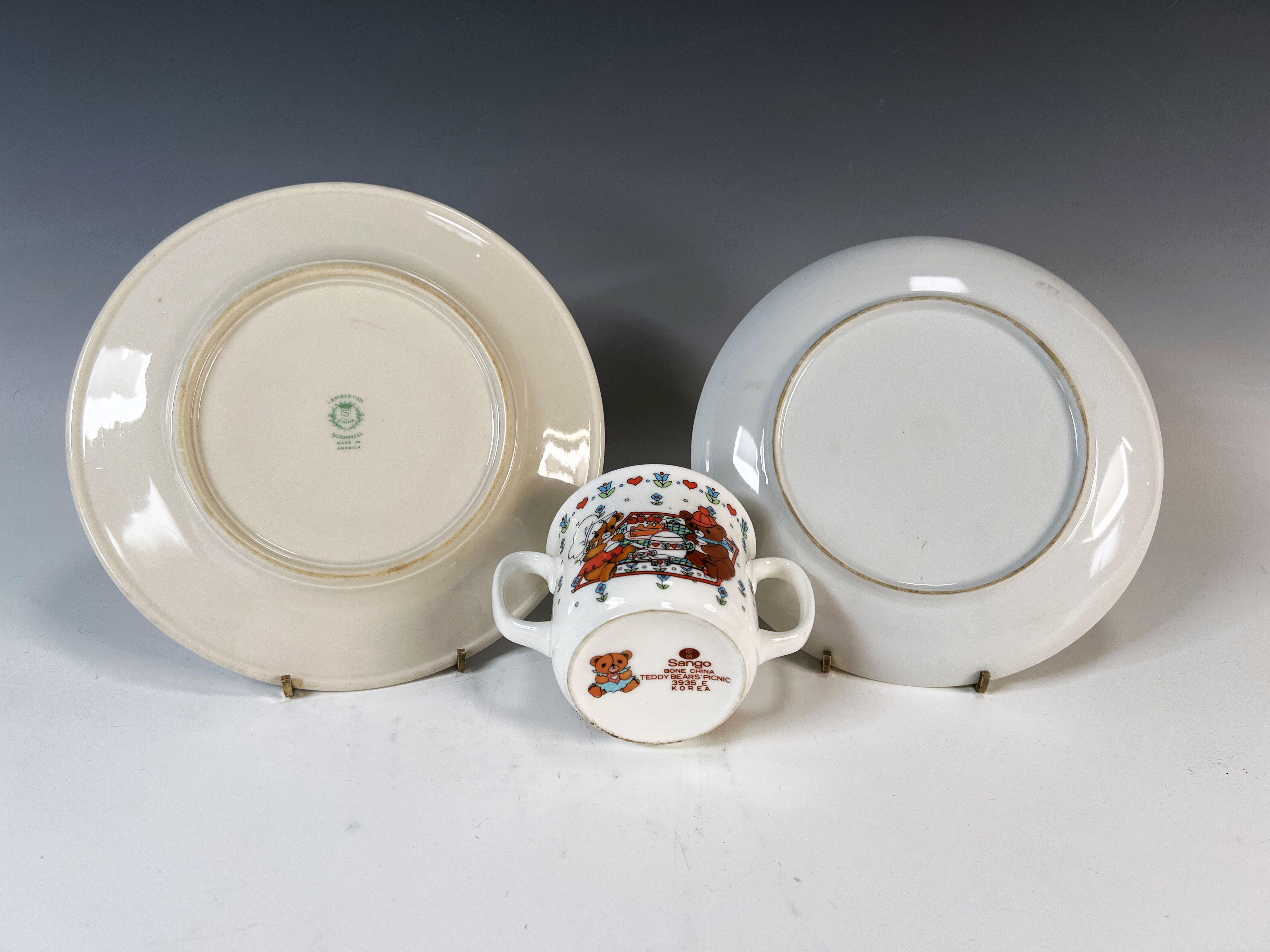 Two Childrens Plates & Cup image 2