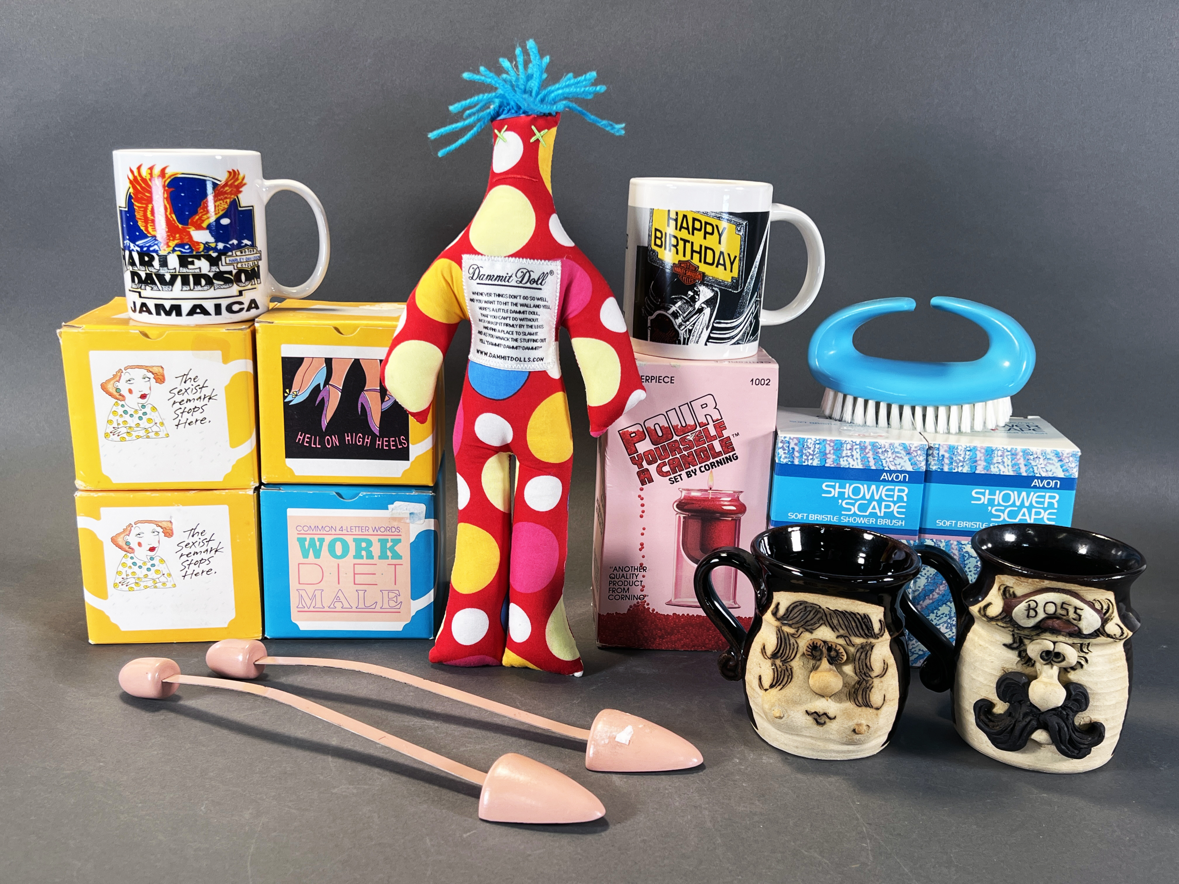 Assembled Collectible Lot Mugs, Candle Kit image 1