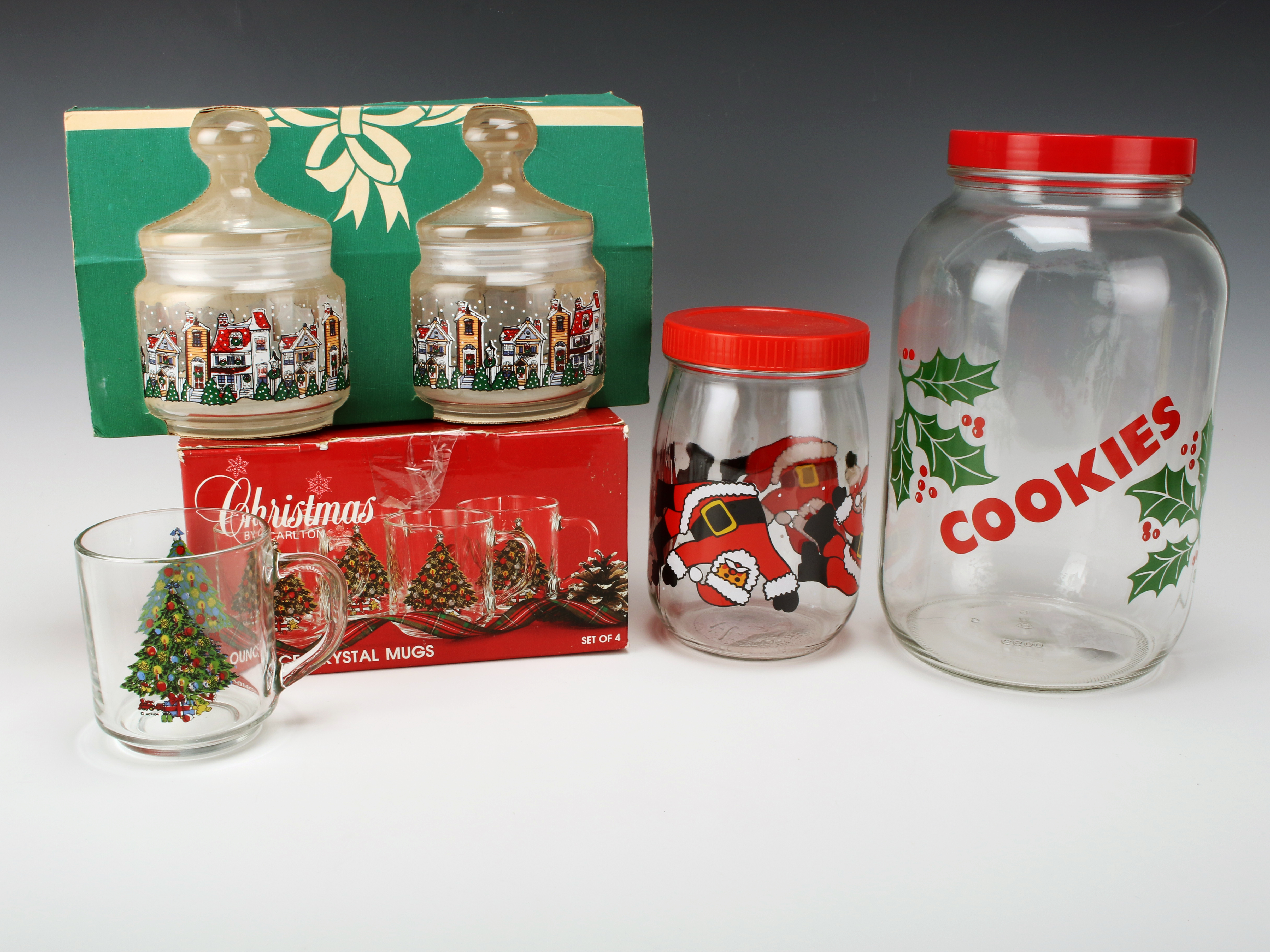 Christmas Glassware Items image 1