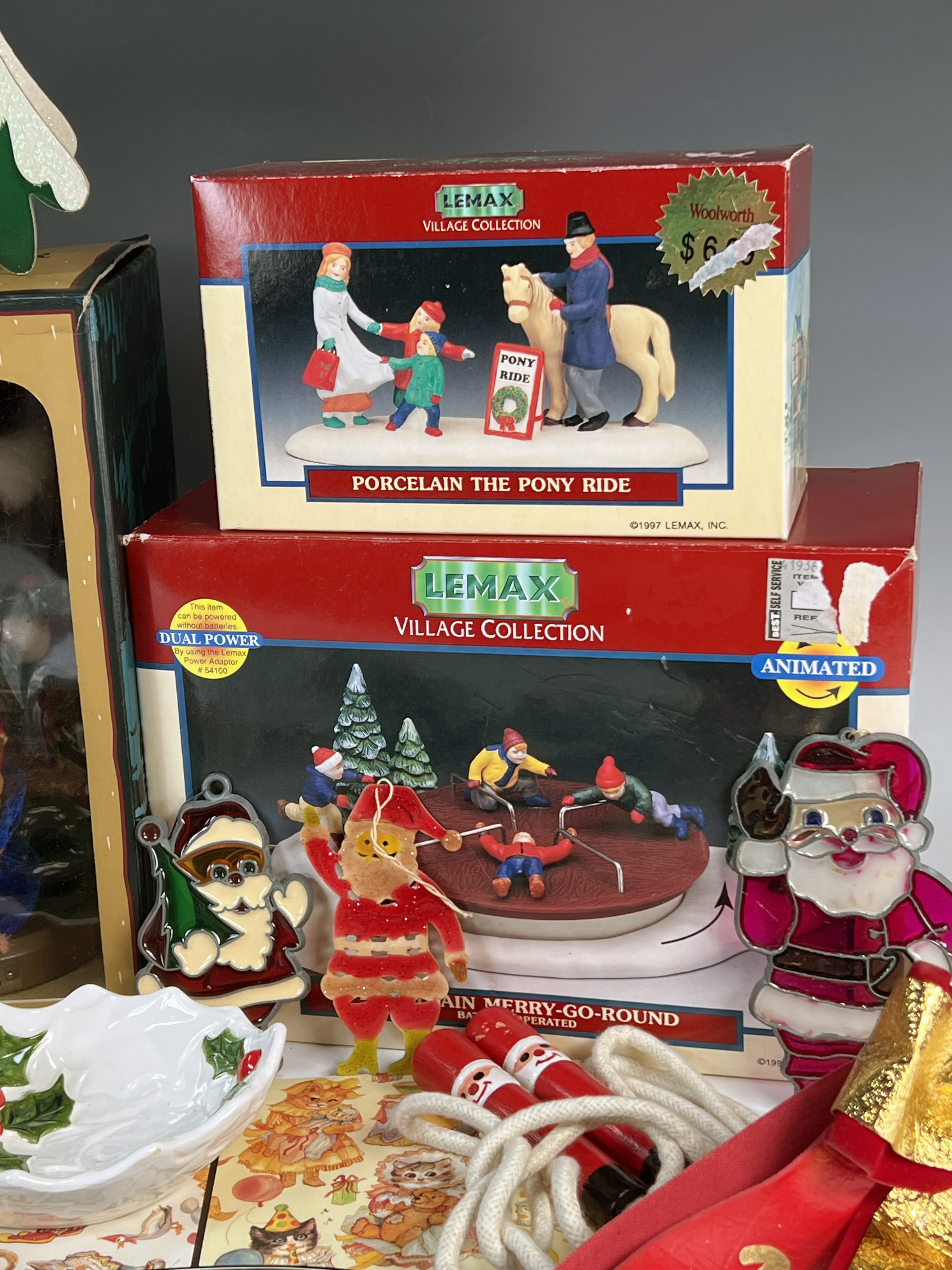 Assembled Lot Of Christmas Items image 3