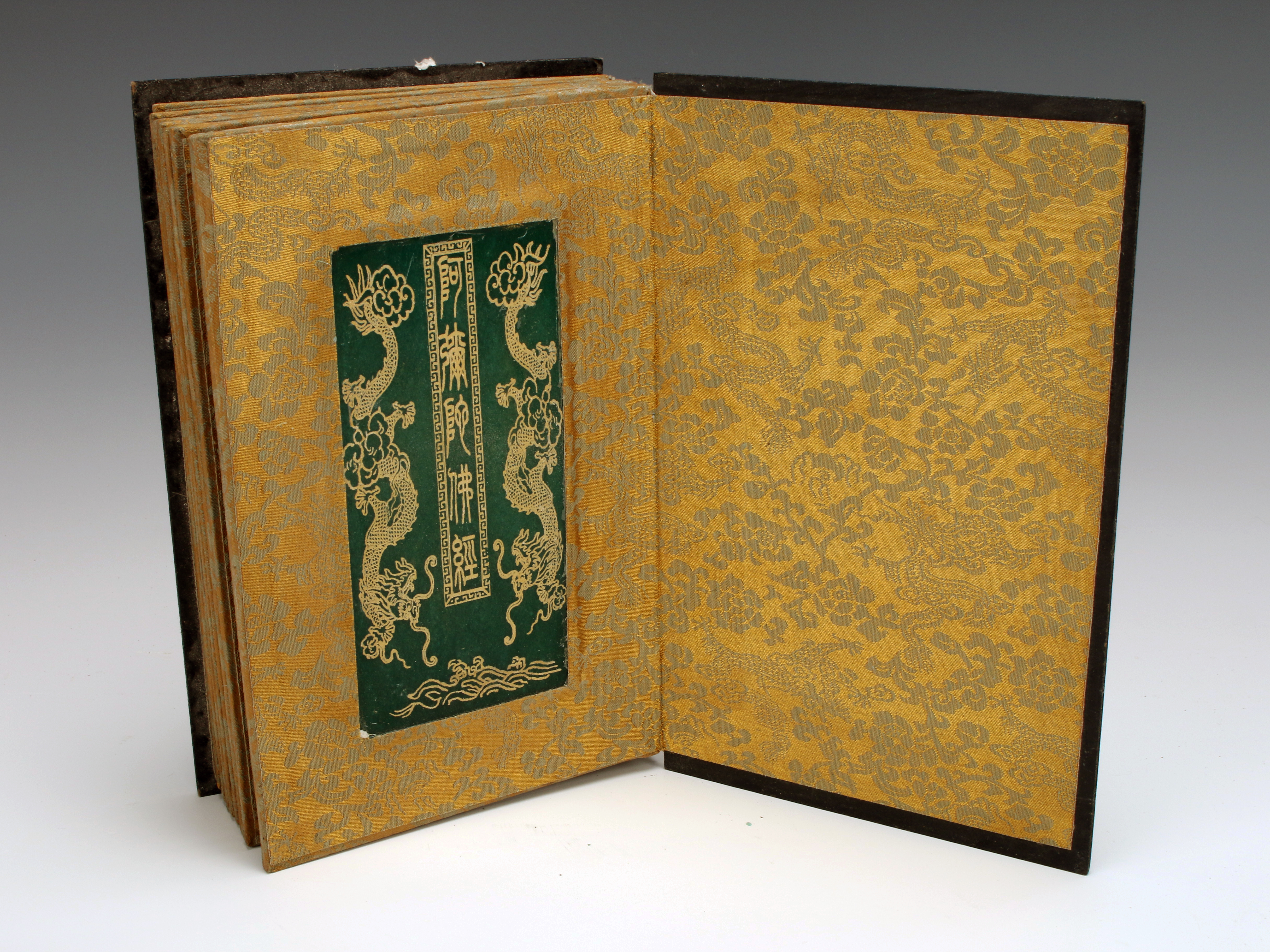 Intricate Tibetan Carved Jade Book - Religious Text image 2