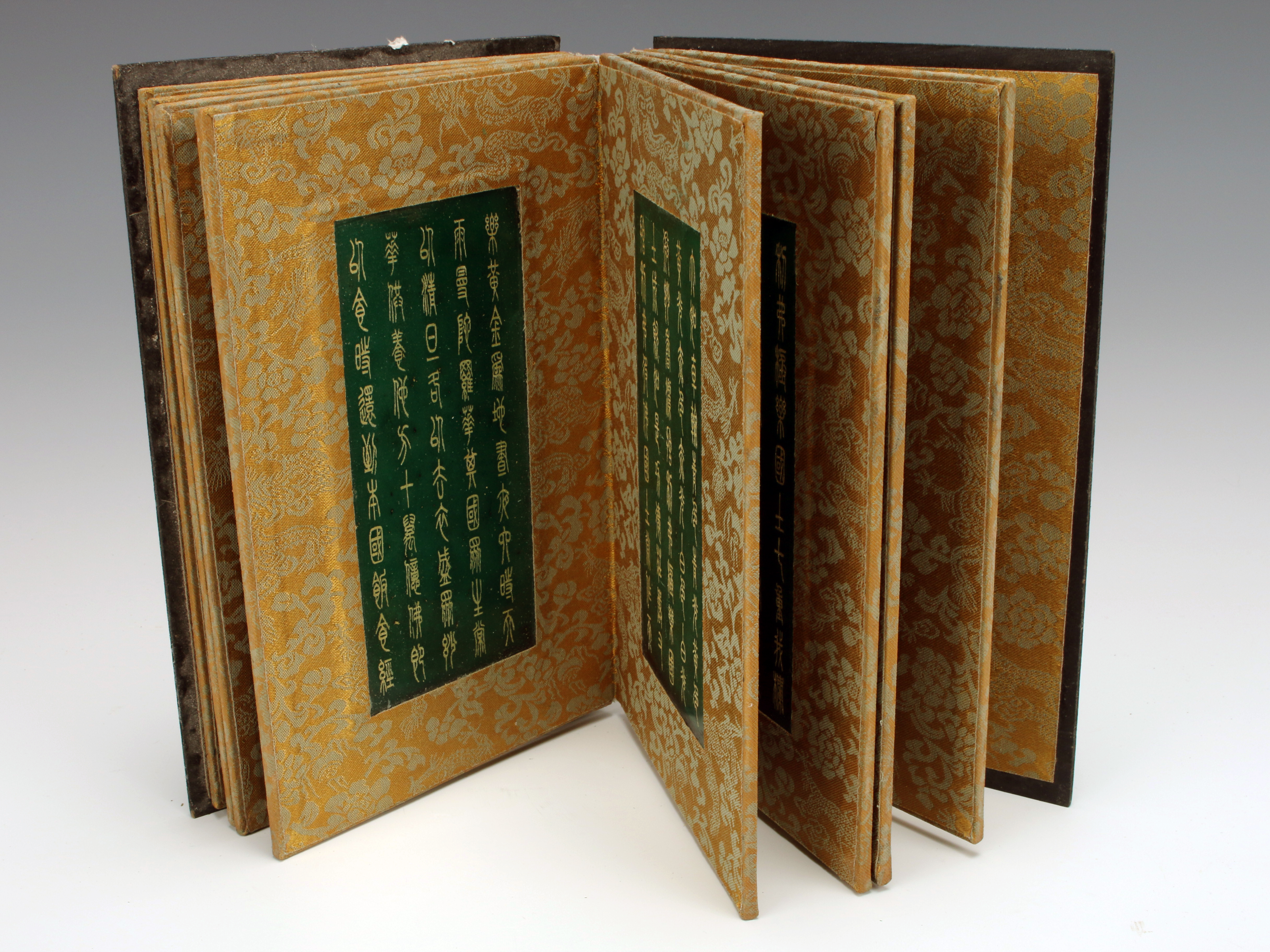 Intricate Tibetan Carved Jade Book - Religious Text image 5