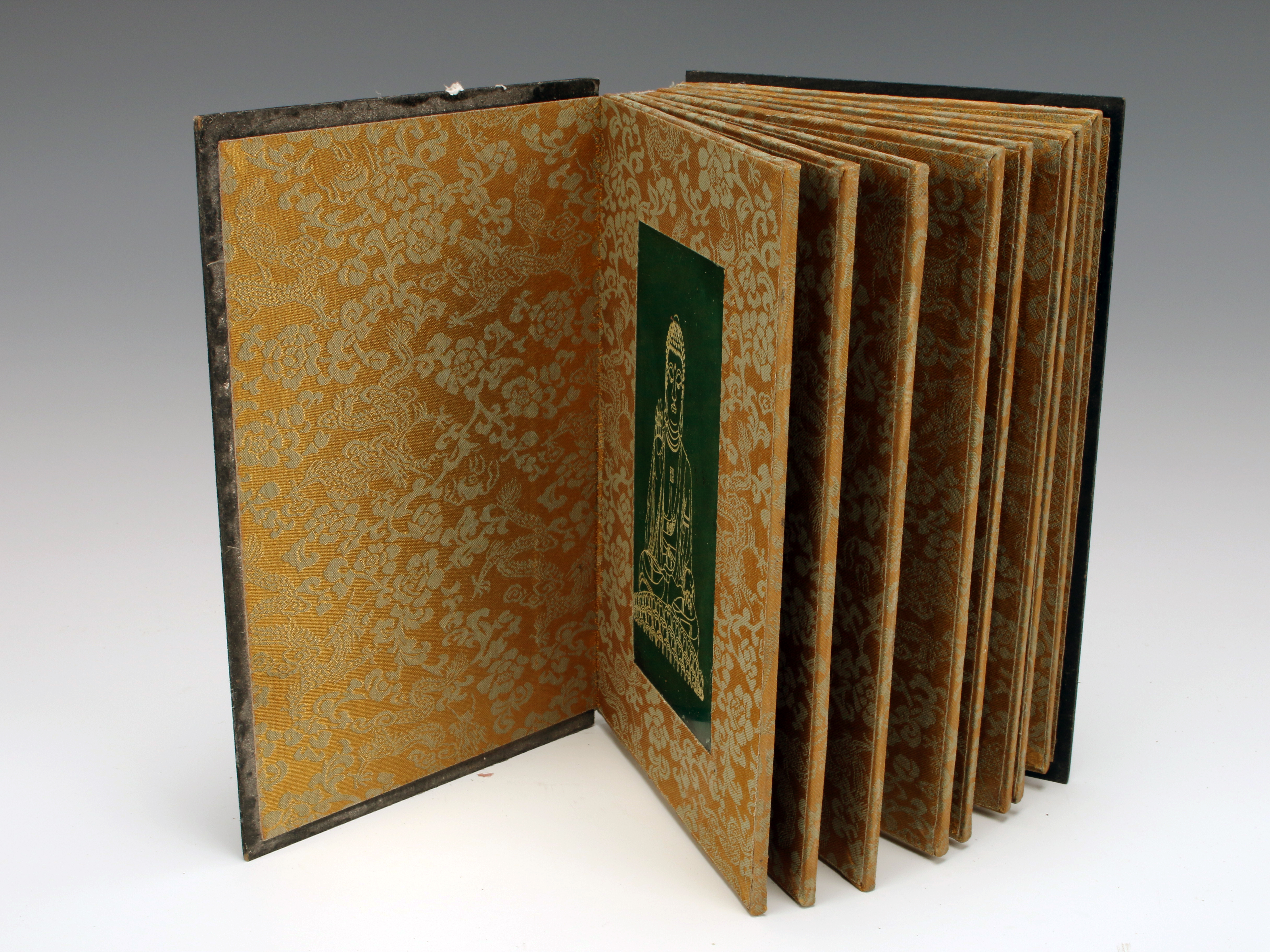 Intricate Tibetan Carved Jade Book - Religious Text image 7