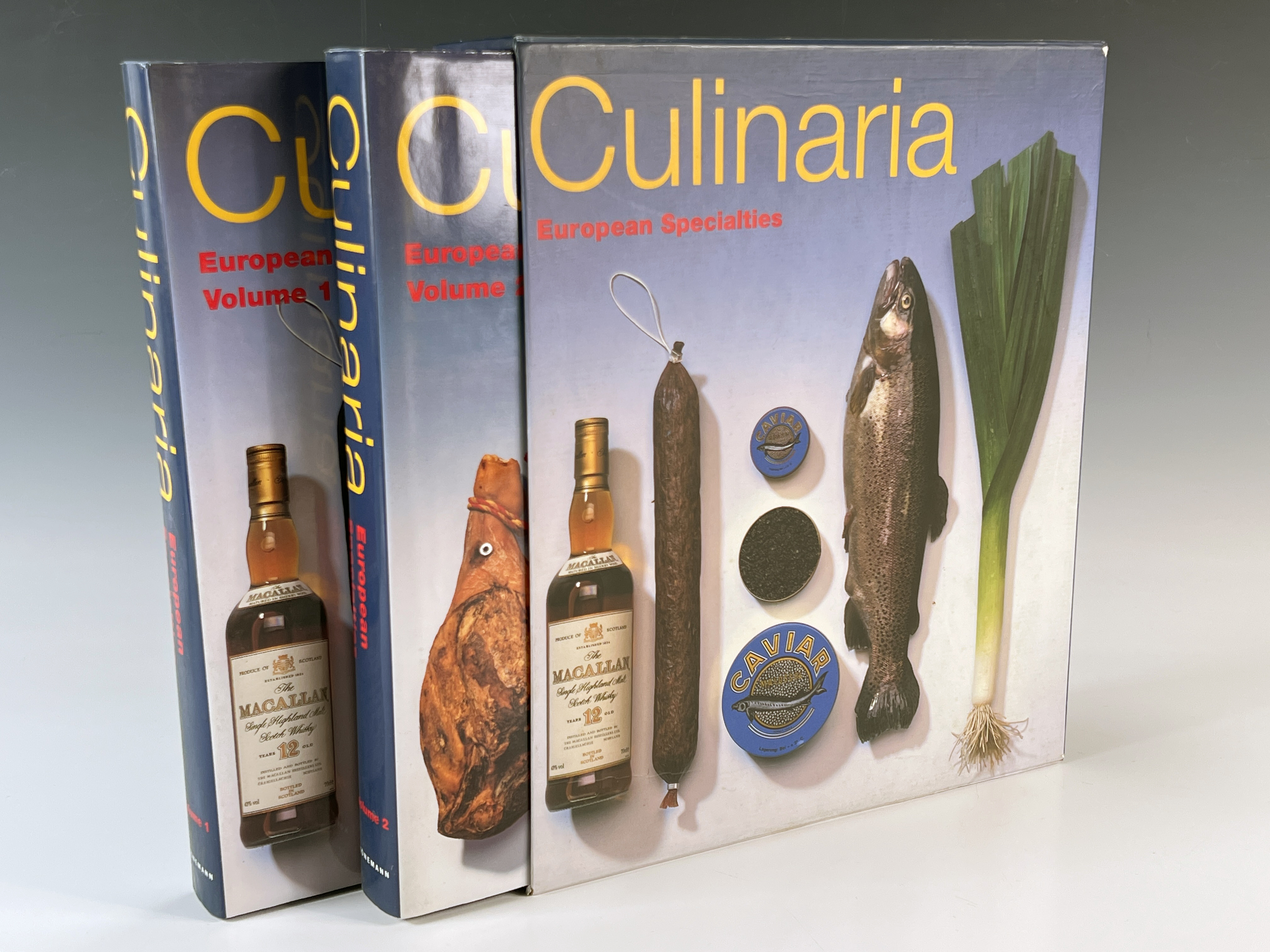 Two Volume Culinaria European Specialties In Slip Cover image 1