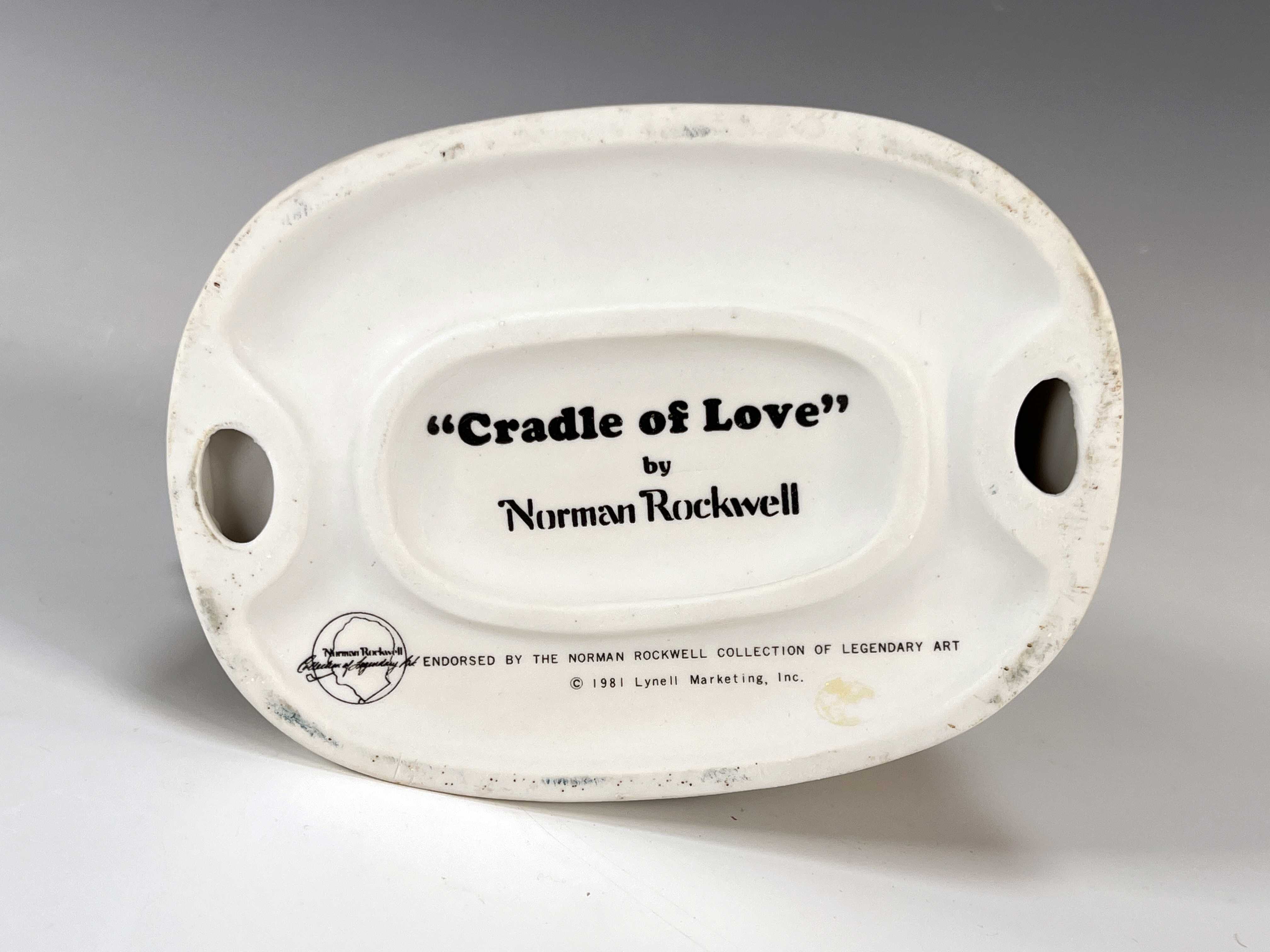 Norman Rockwell Cradle Of Love Figure 1981 image 6