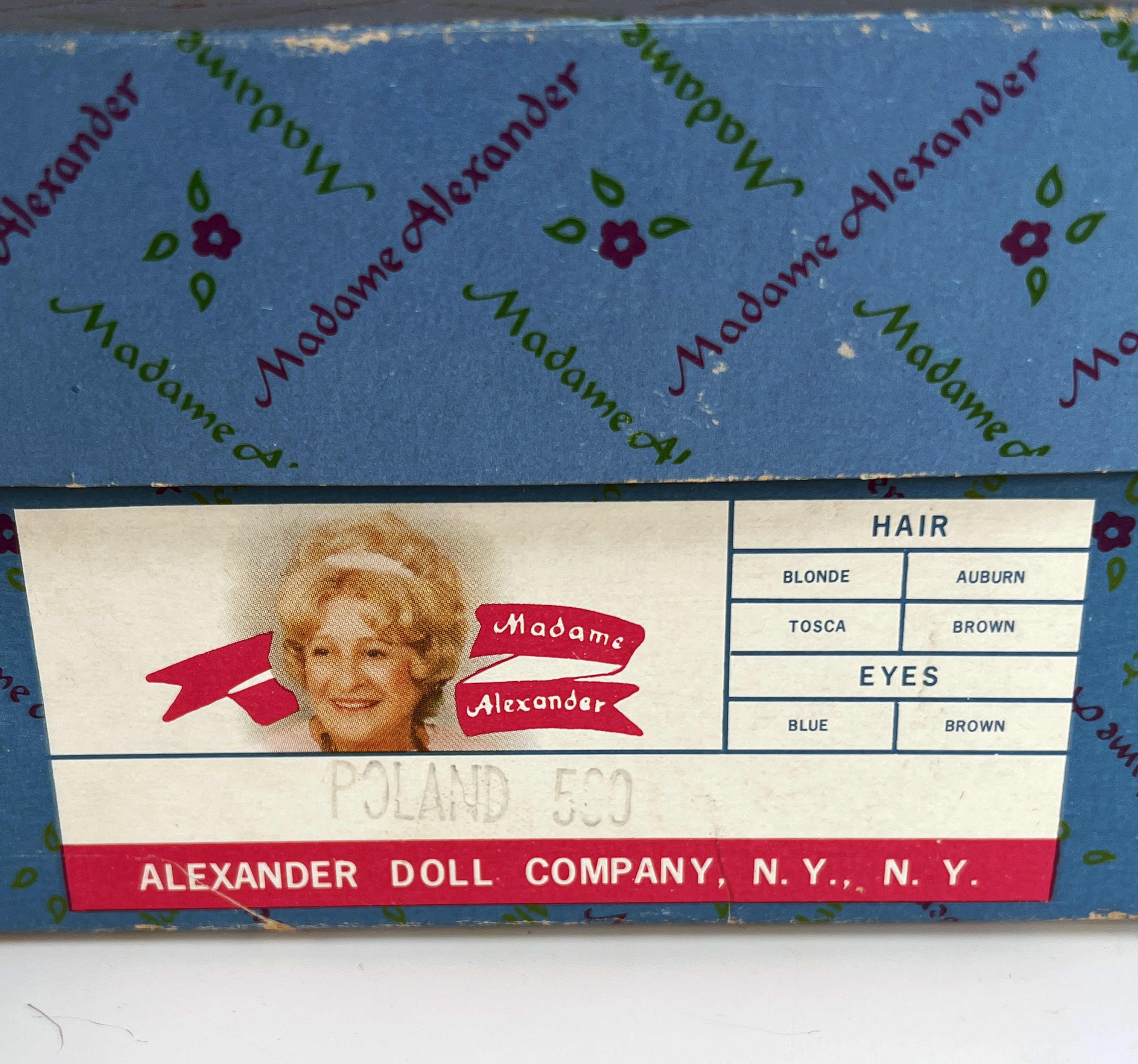 Madame Alexander Poland Doll In Original Box image 6