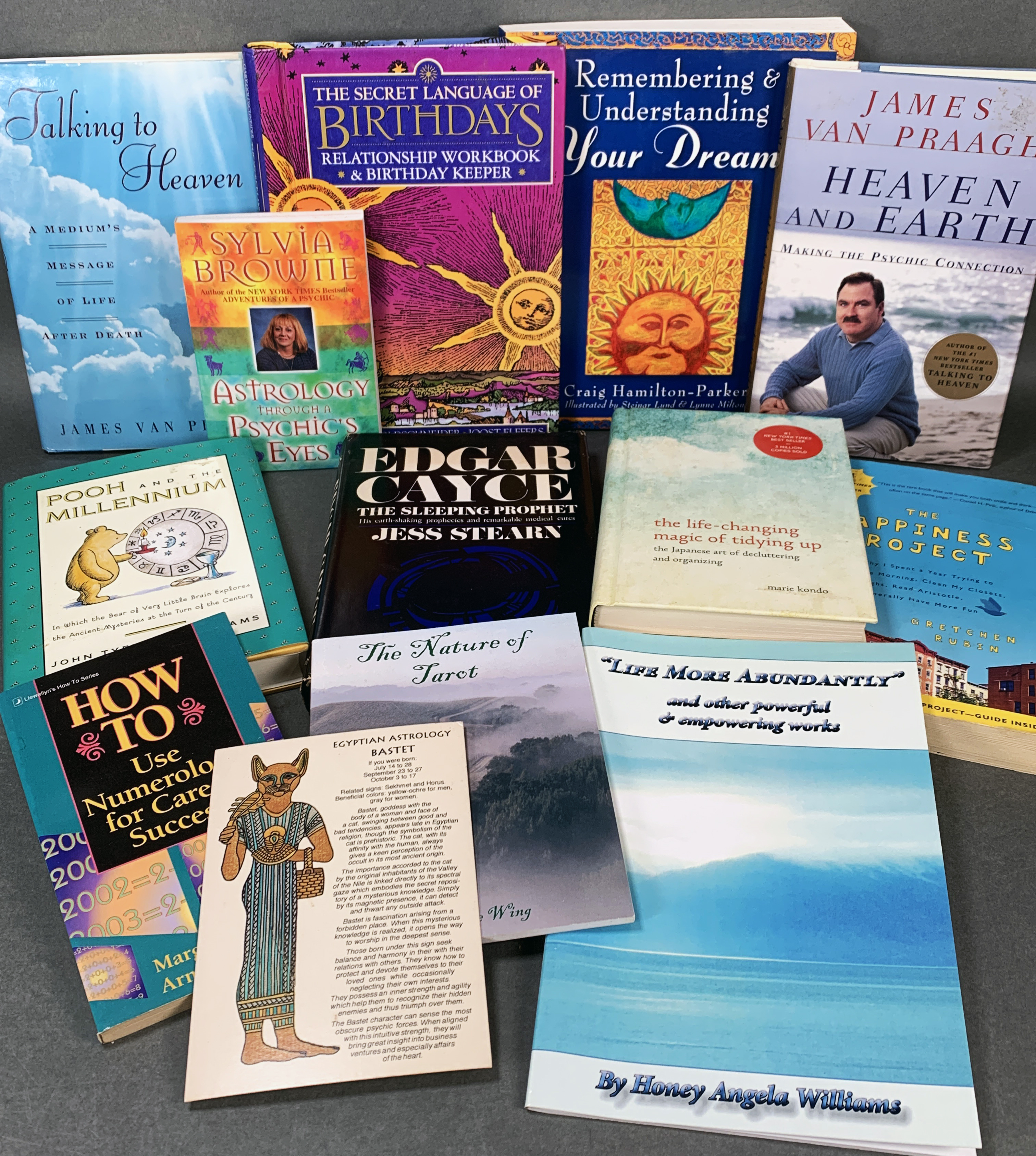 Self Help, Astrology, Signed James Van Praagh Books First Edition image 1