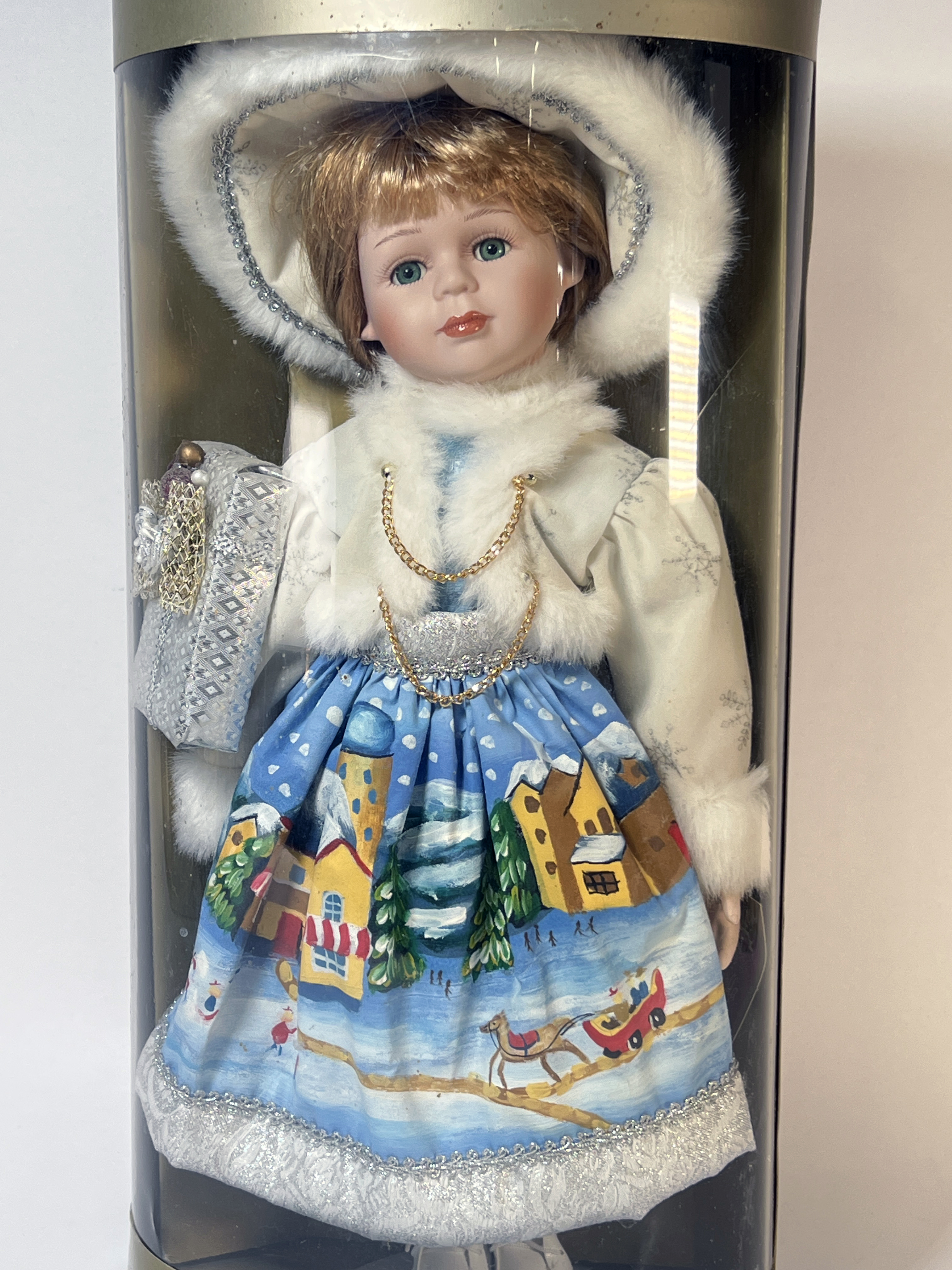 Collectible Memories Porcelain Doll In Box Gabriella image 1