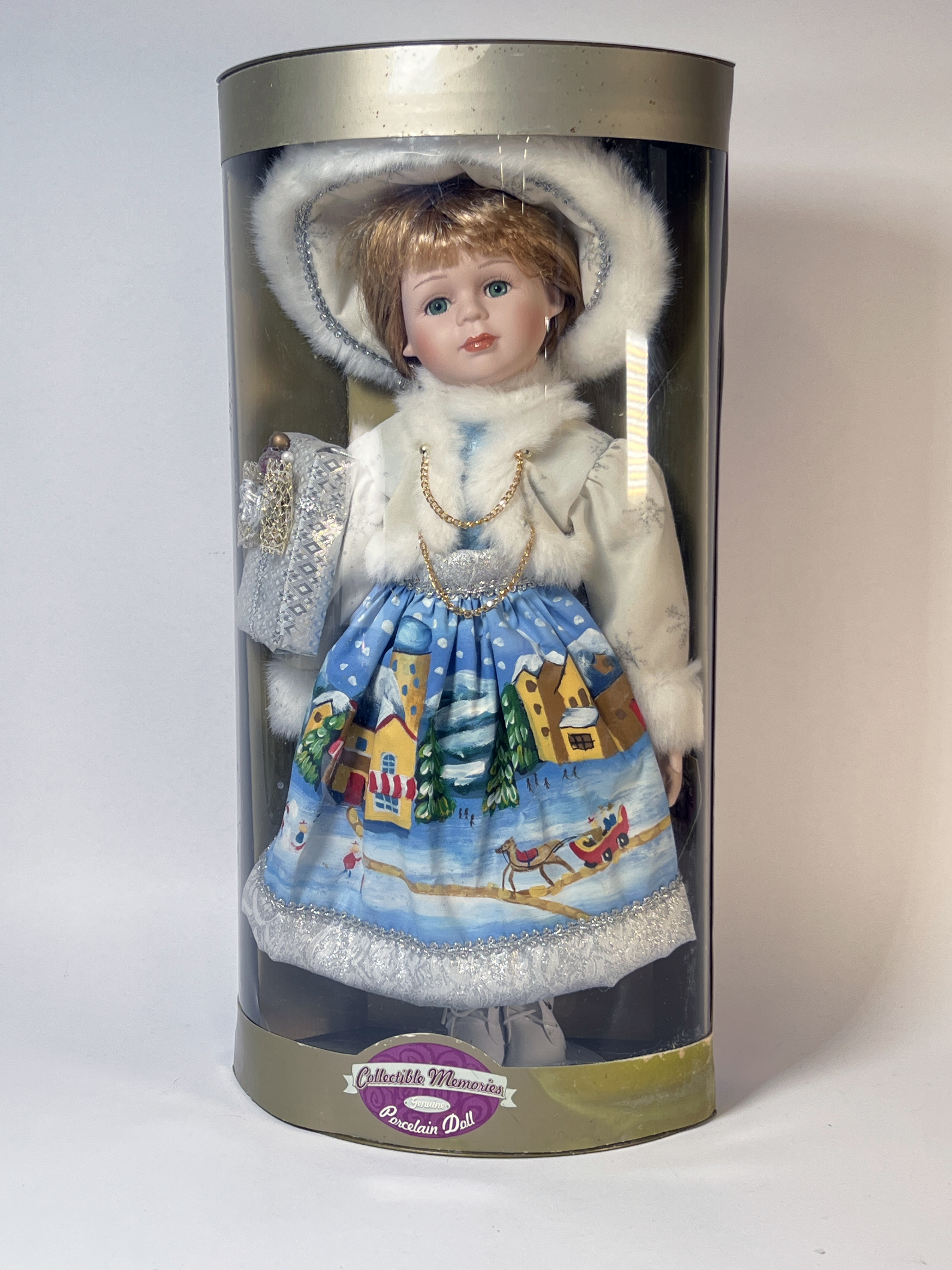 Collectible Memories Porcelain Doll In Box Gabriella image 2