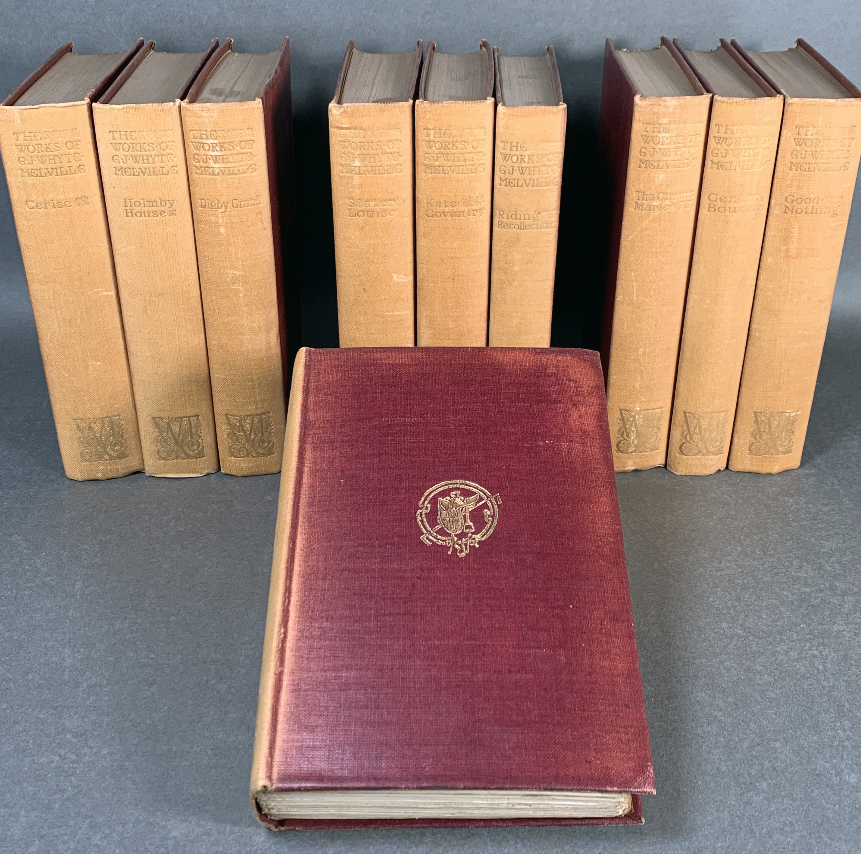 Limited Edition Gj Whyte-Melville Works 10 Volumes image 1
