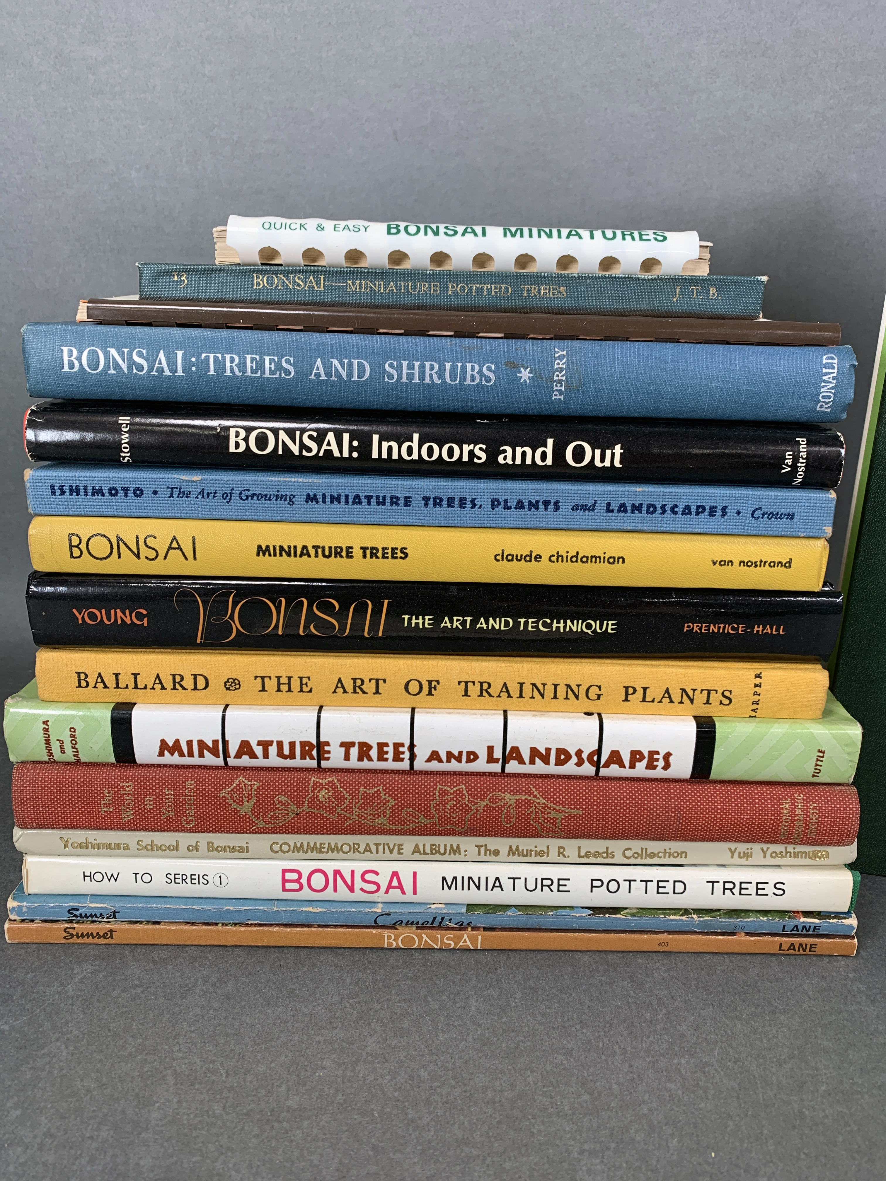 Large Lot Of Books On The Art Of Bonsai image 2