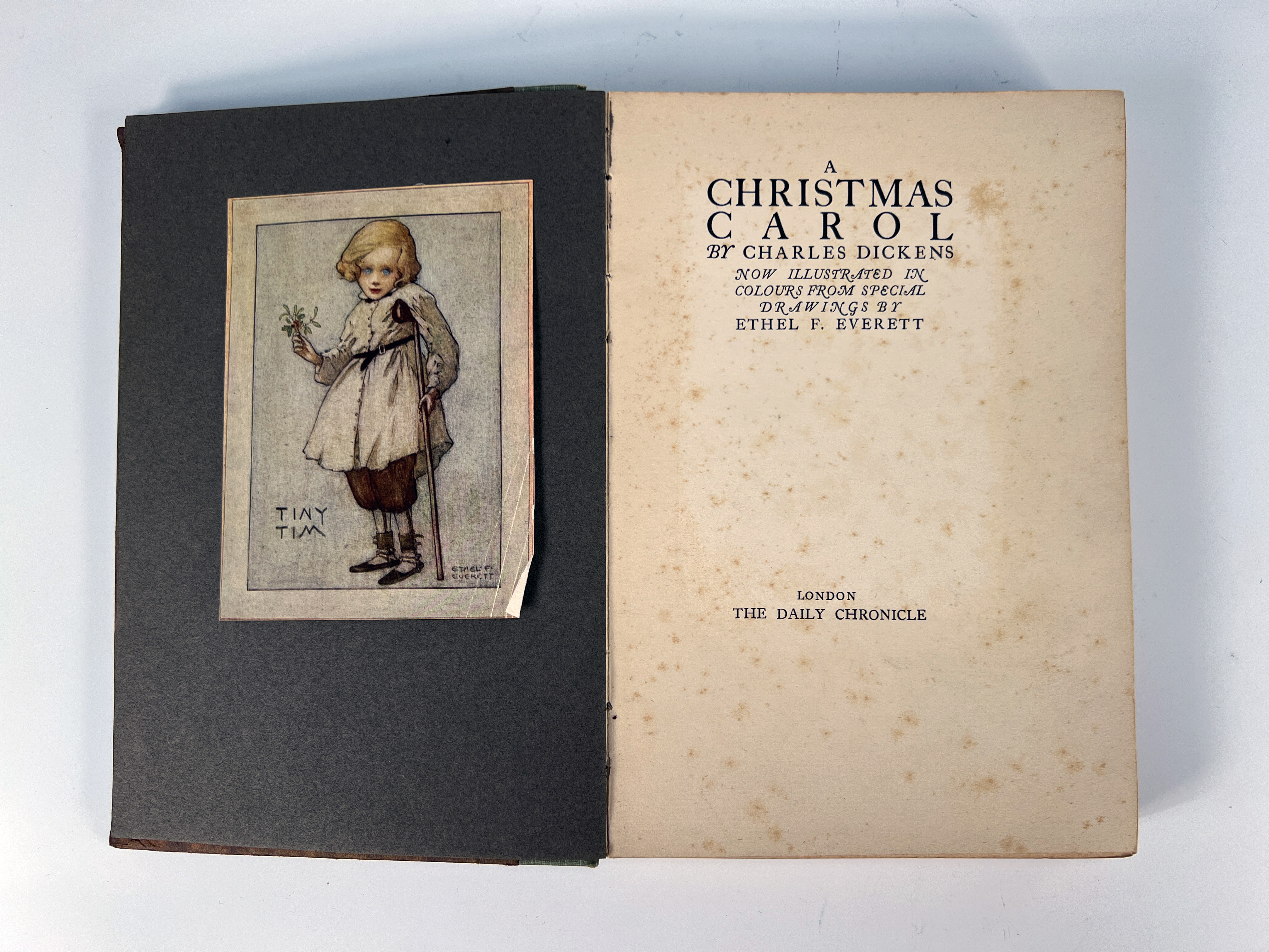 Dickens Children First Edition & A Christmas Carol image 4
