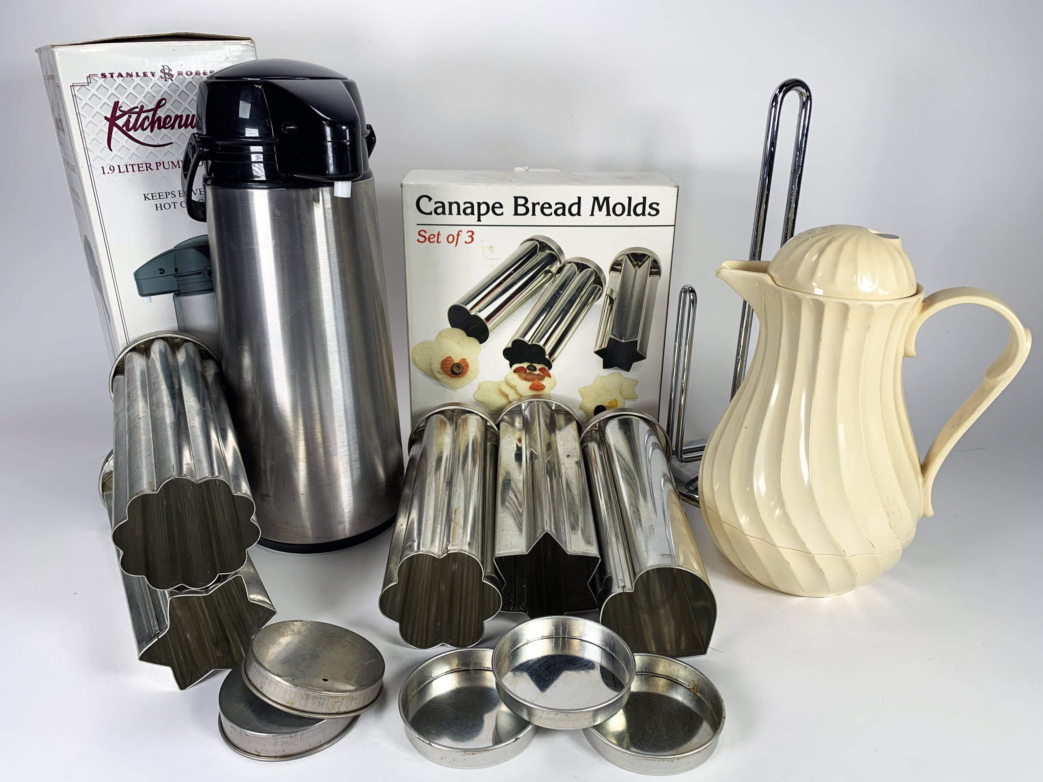 Pump Carafe, Canape Bread Molds  image 1