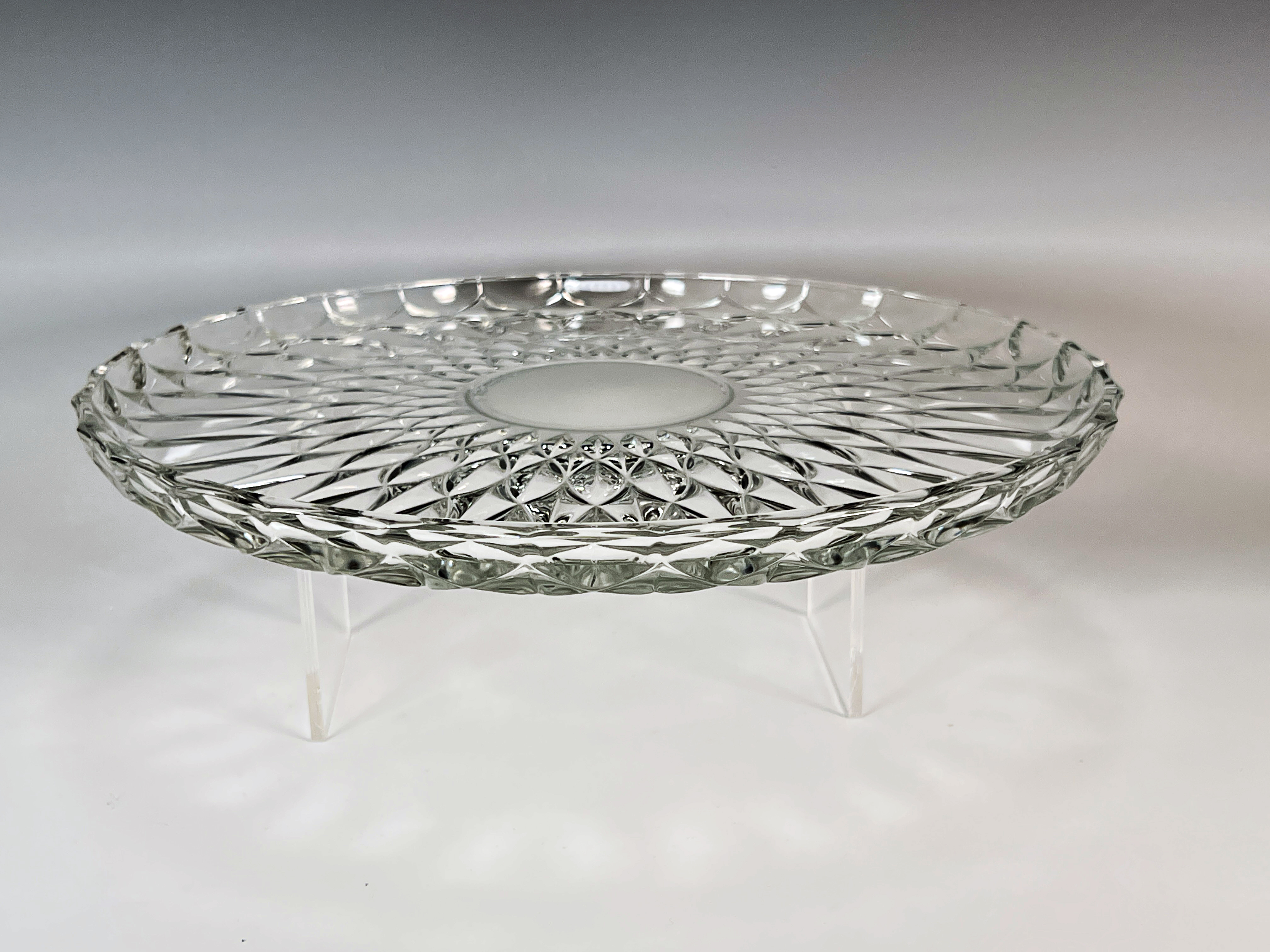 Round Glass Platter  image 2