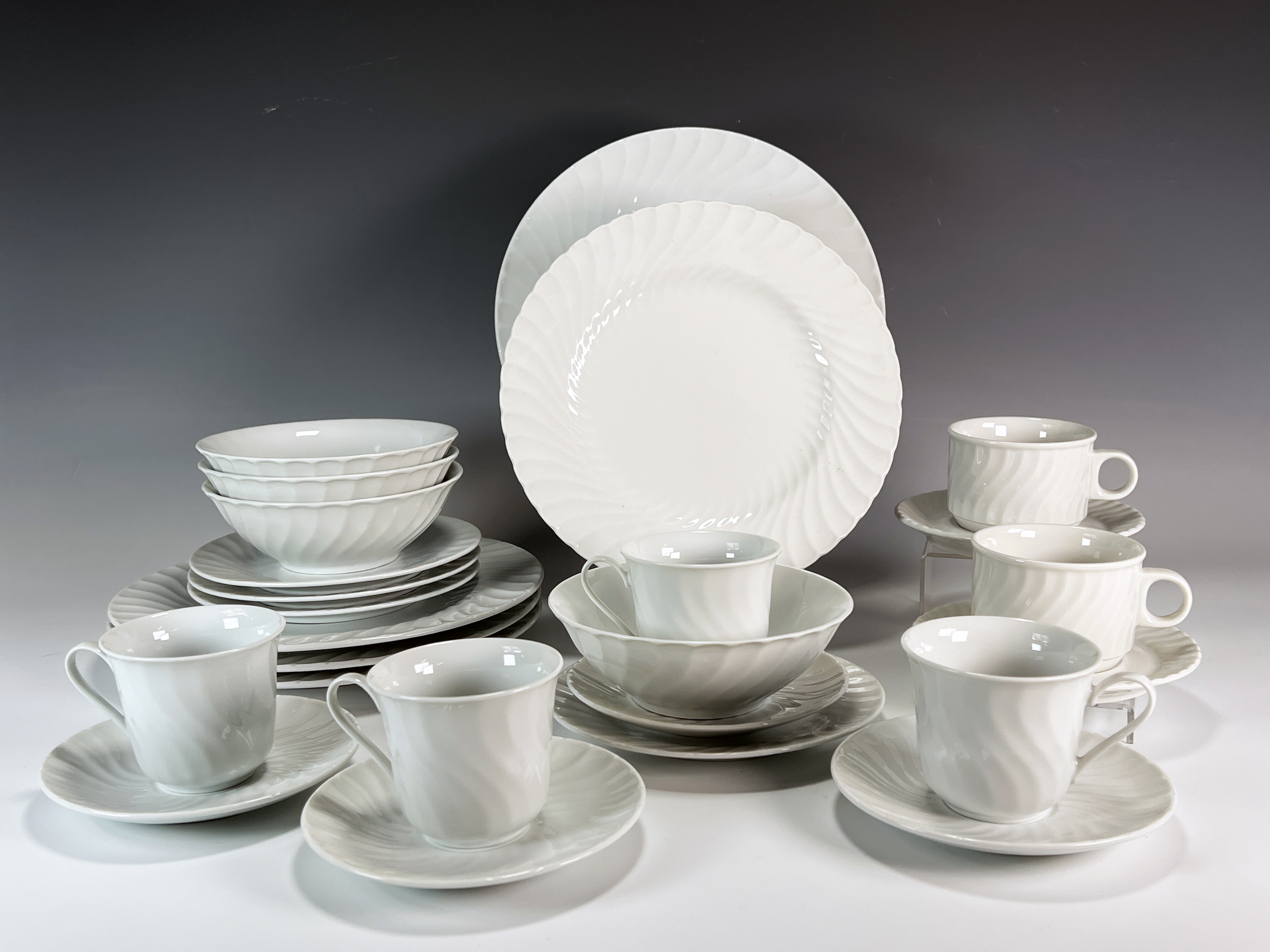 Schonwald & Burleighware Plates, Tea Cups, Saucers  image 1