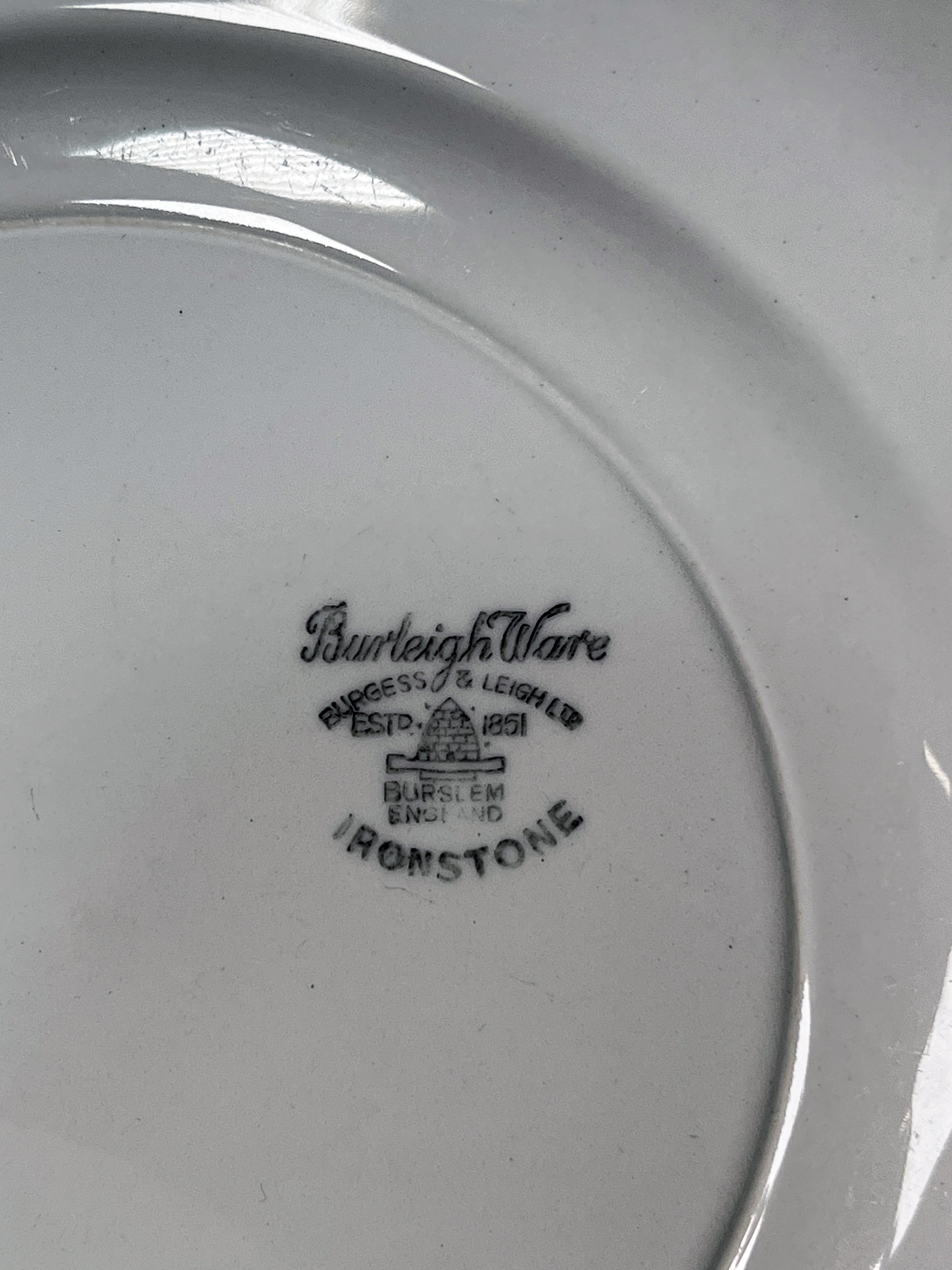 Schonwald & Burleighware Plates, Tea Cups, Saucers  image 3
