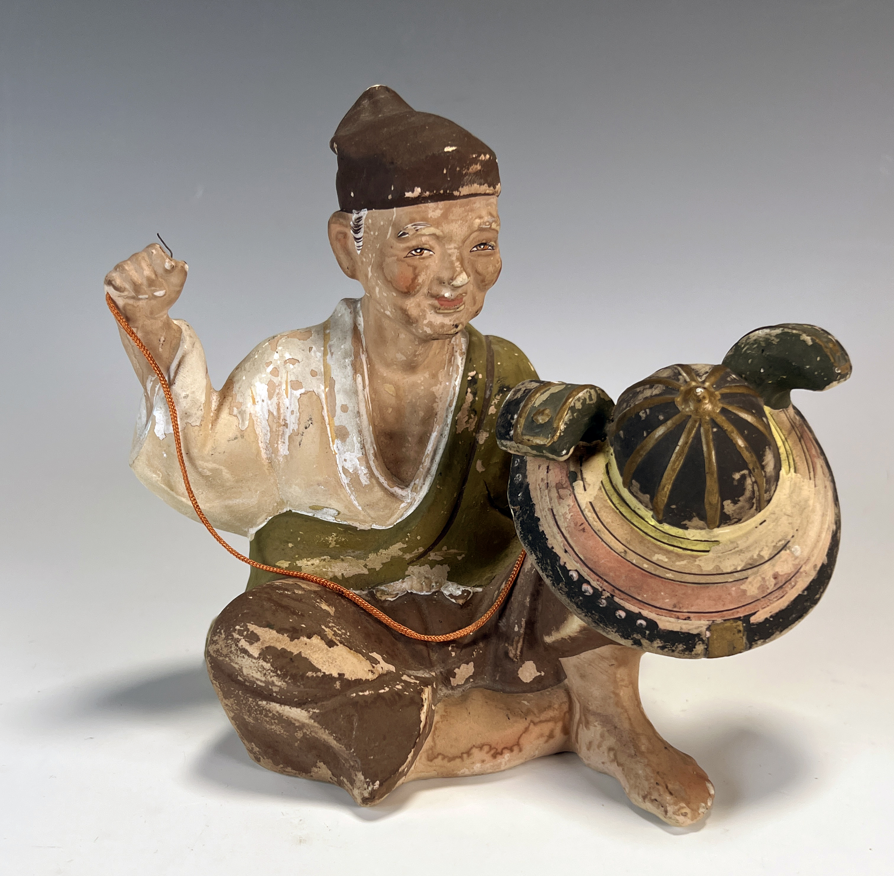 Ceramic Figure With Warrior Helmet image 1