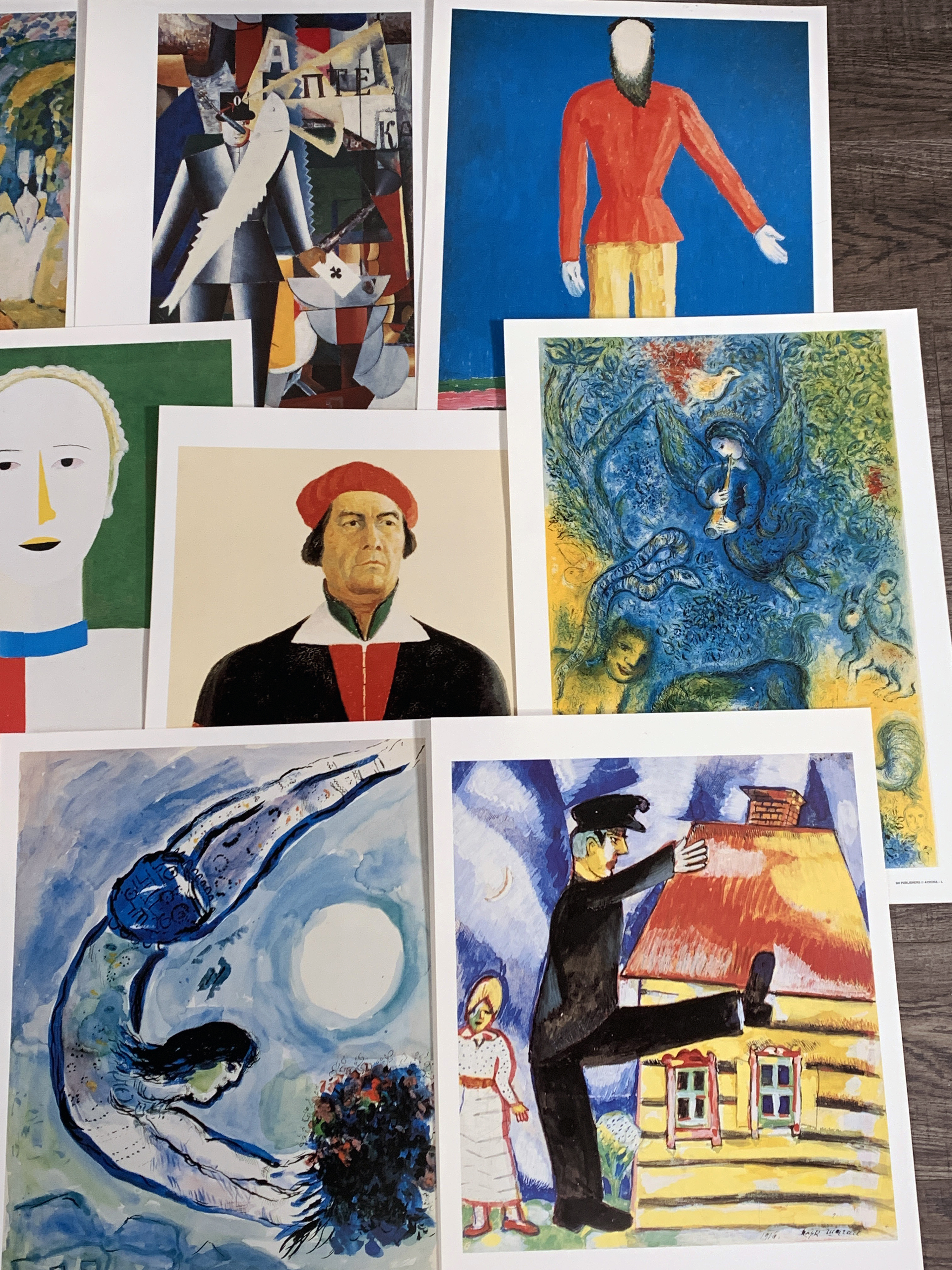 Kandinsky, Chagall, Malevich Prints In Portfolio image 4
