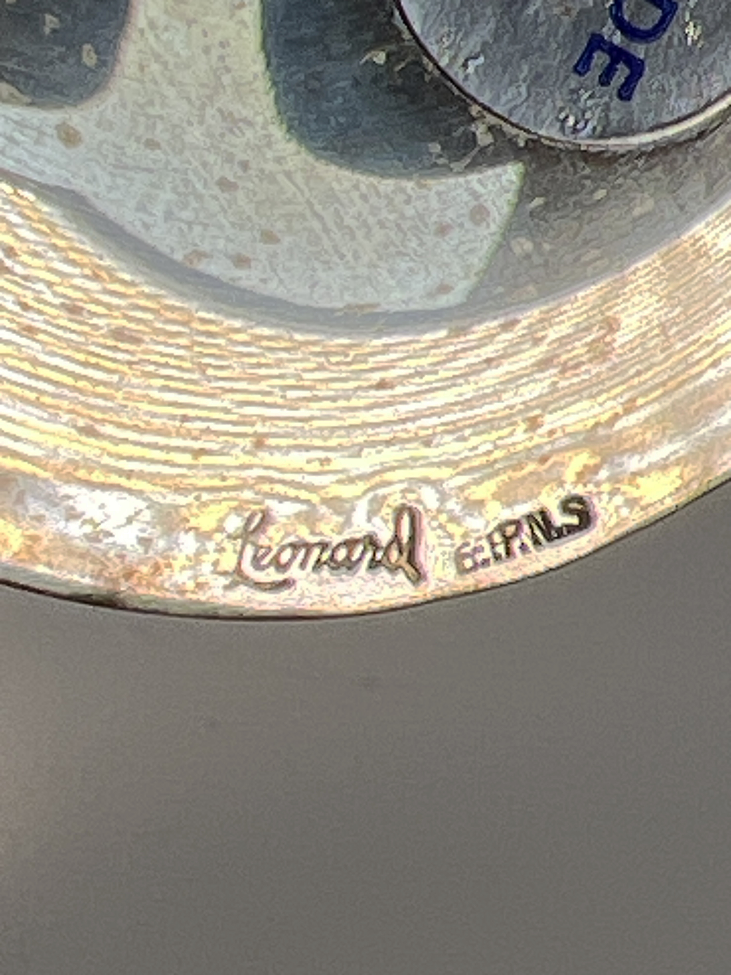 Leonard Indian Silverplate Goblets image 3