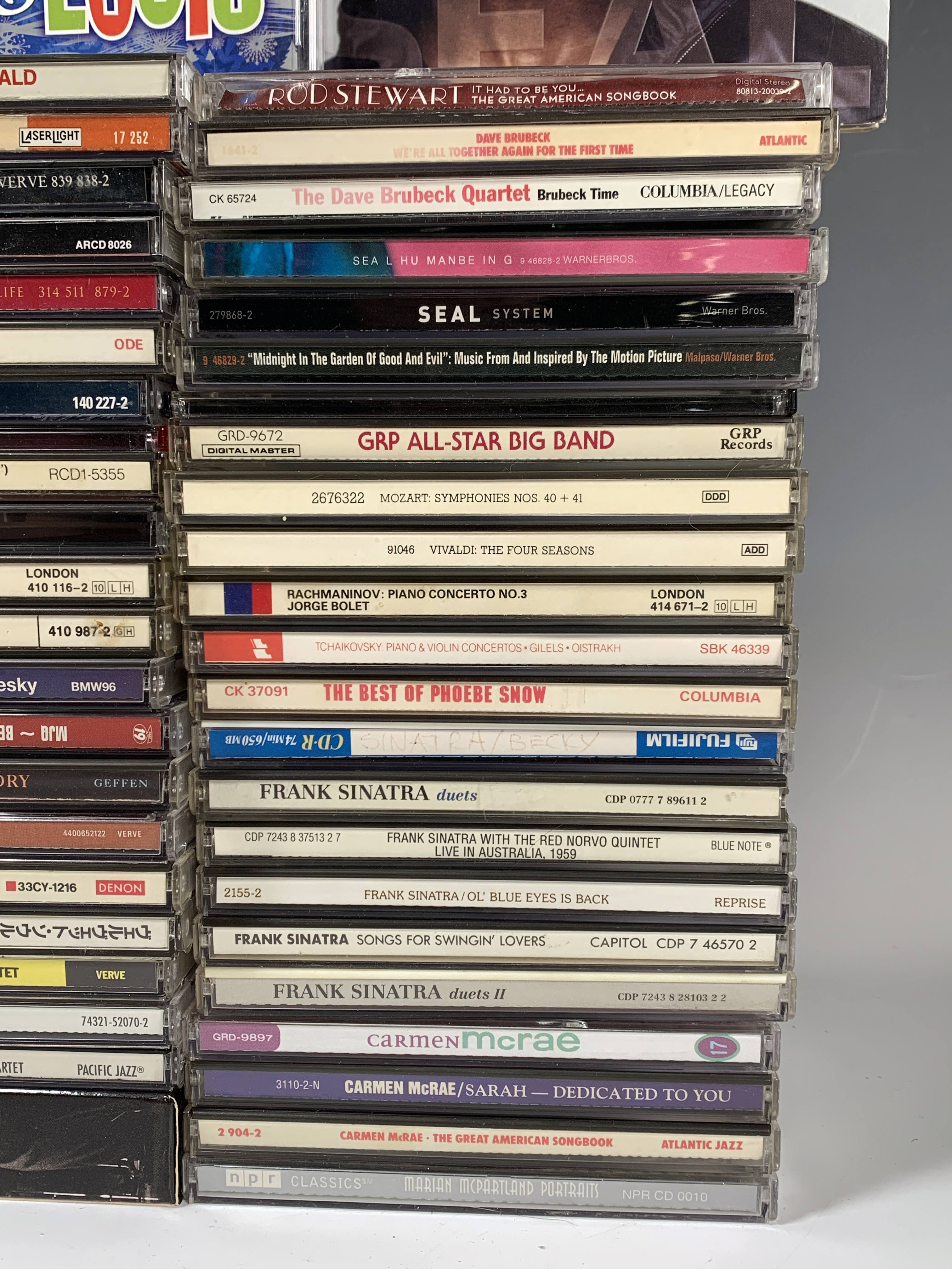 Large Lot Of Cds And Tapes And Cassette Converter image 6