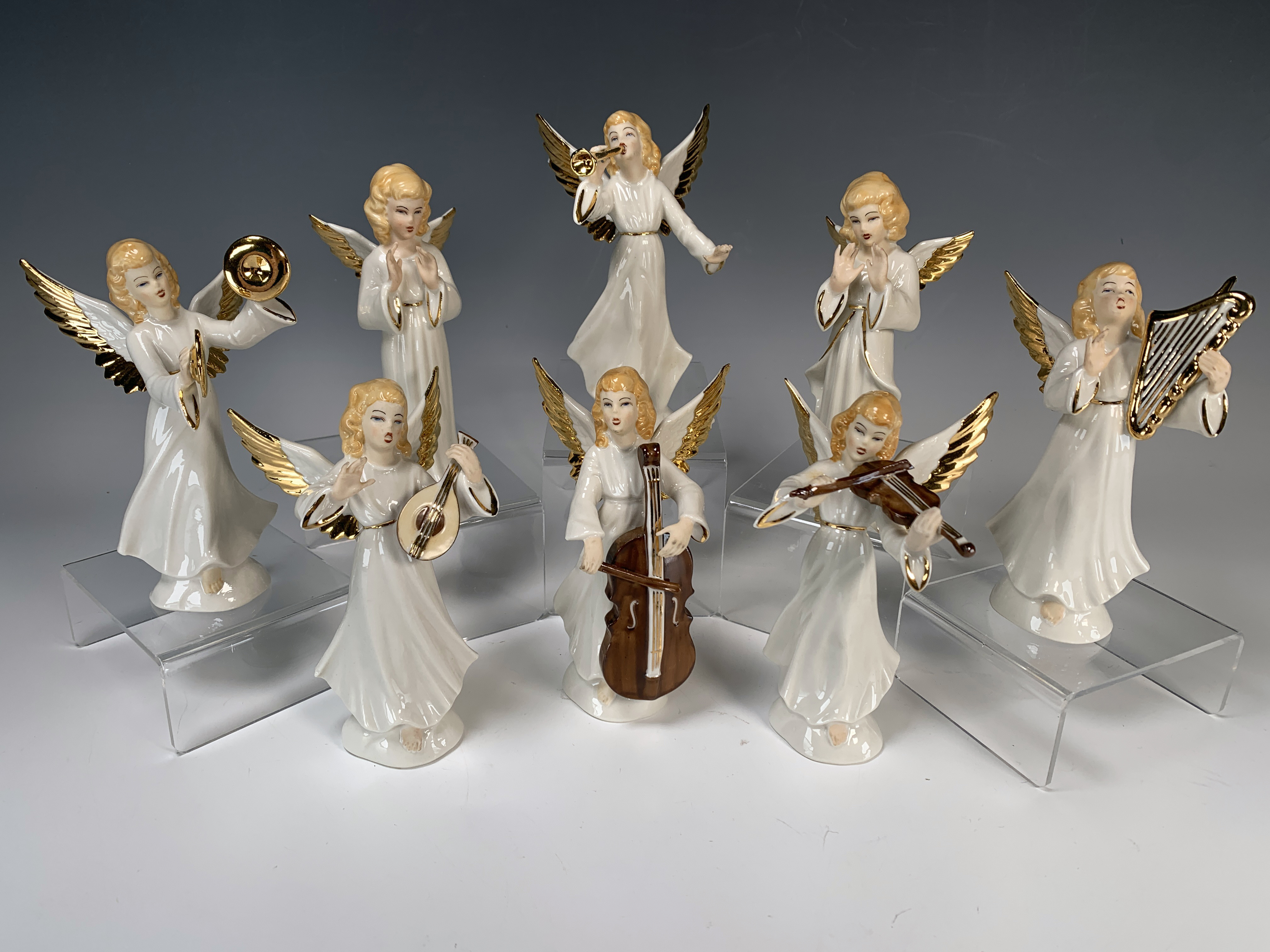 Dresden Porcelain Angels image 1