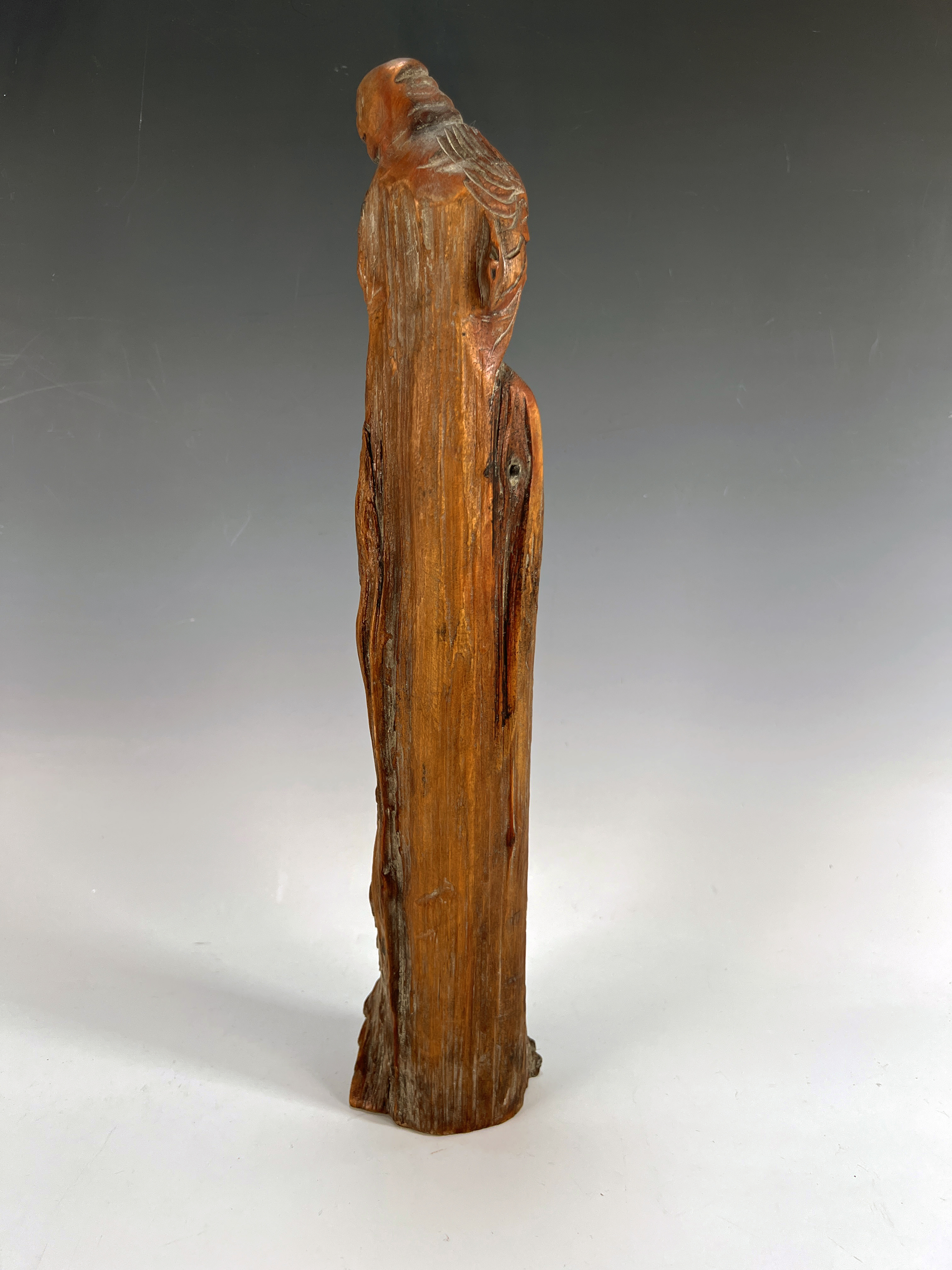 Carved Wooden Woman image 3