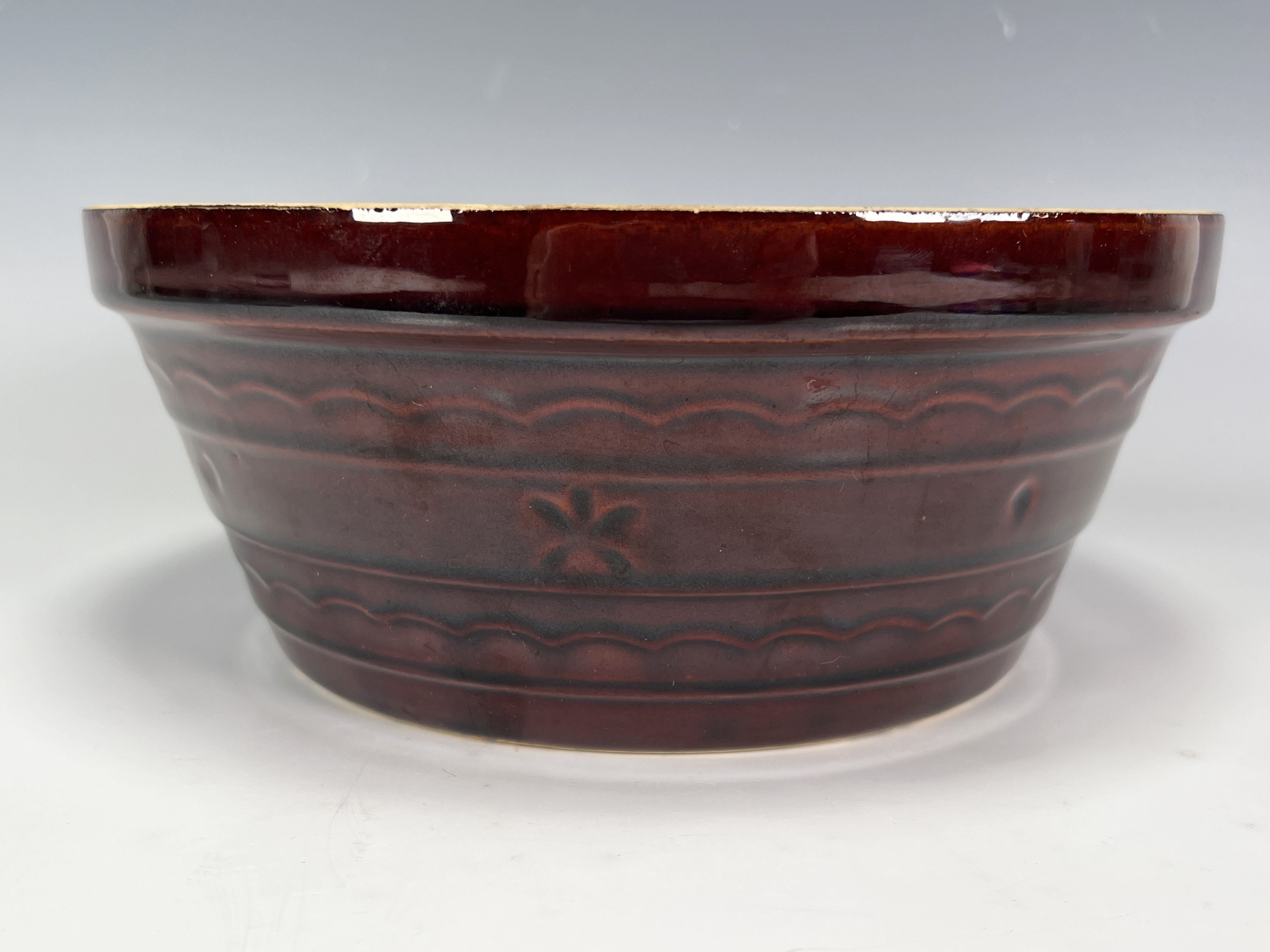 2 American Pottery Brown Ware Bowls image 5
