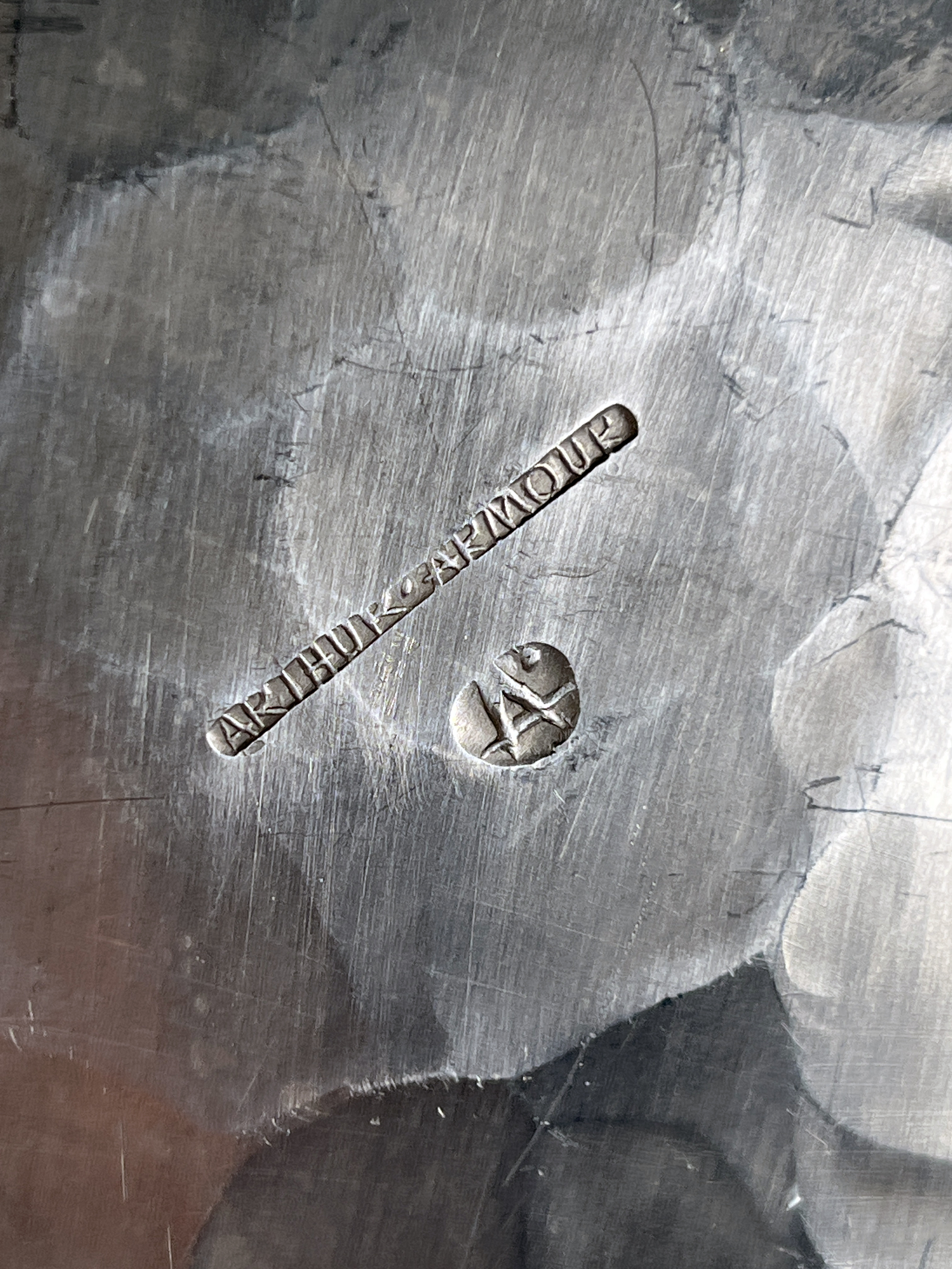 Silverplate, Kromex, Hammered Aluminum Trays image 3