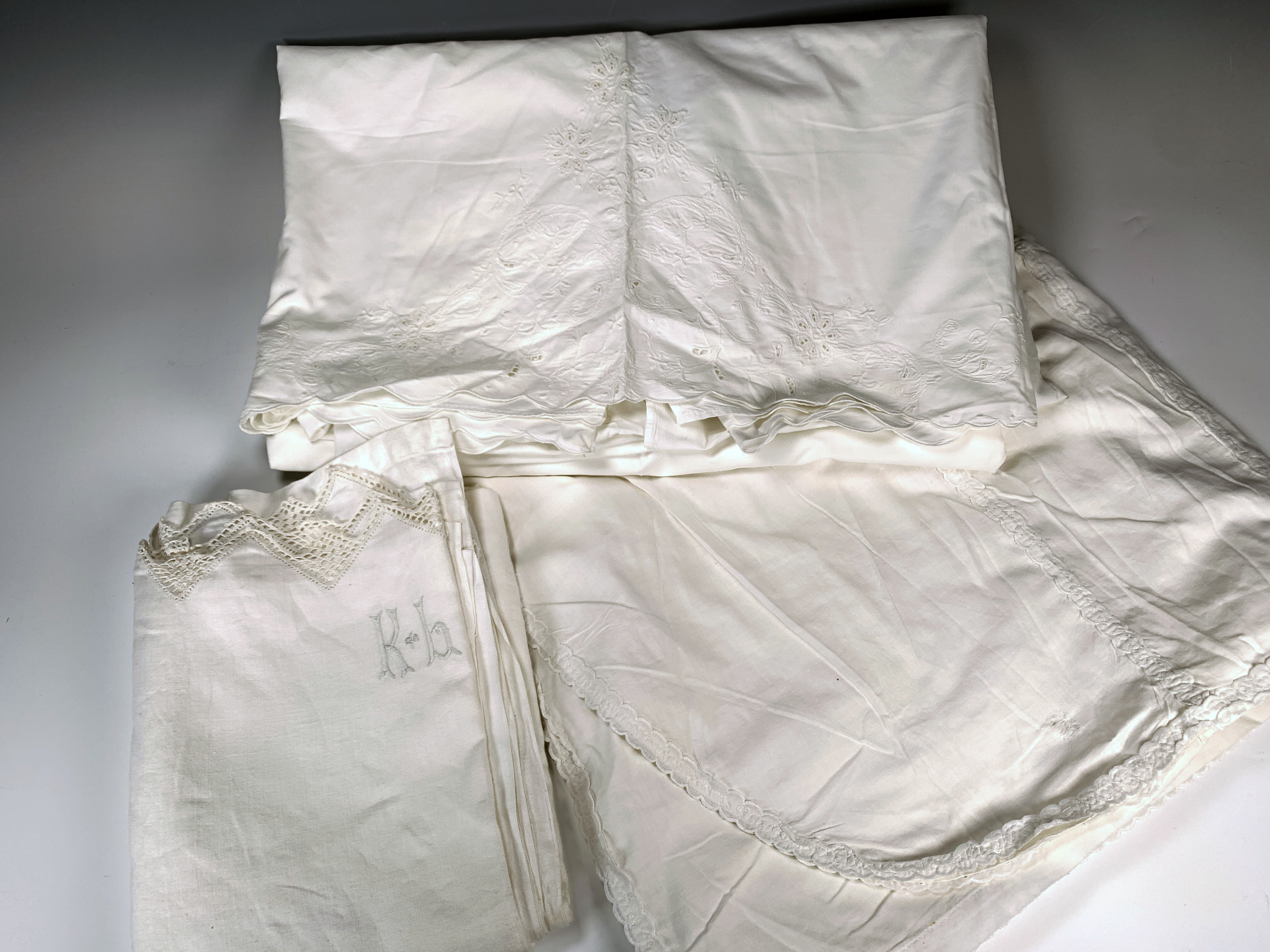 White Bed Linens image 1