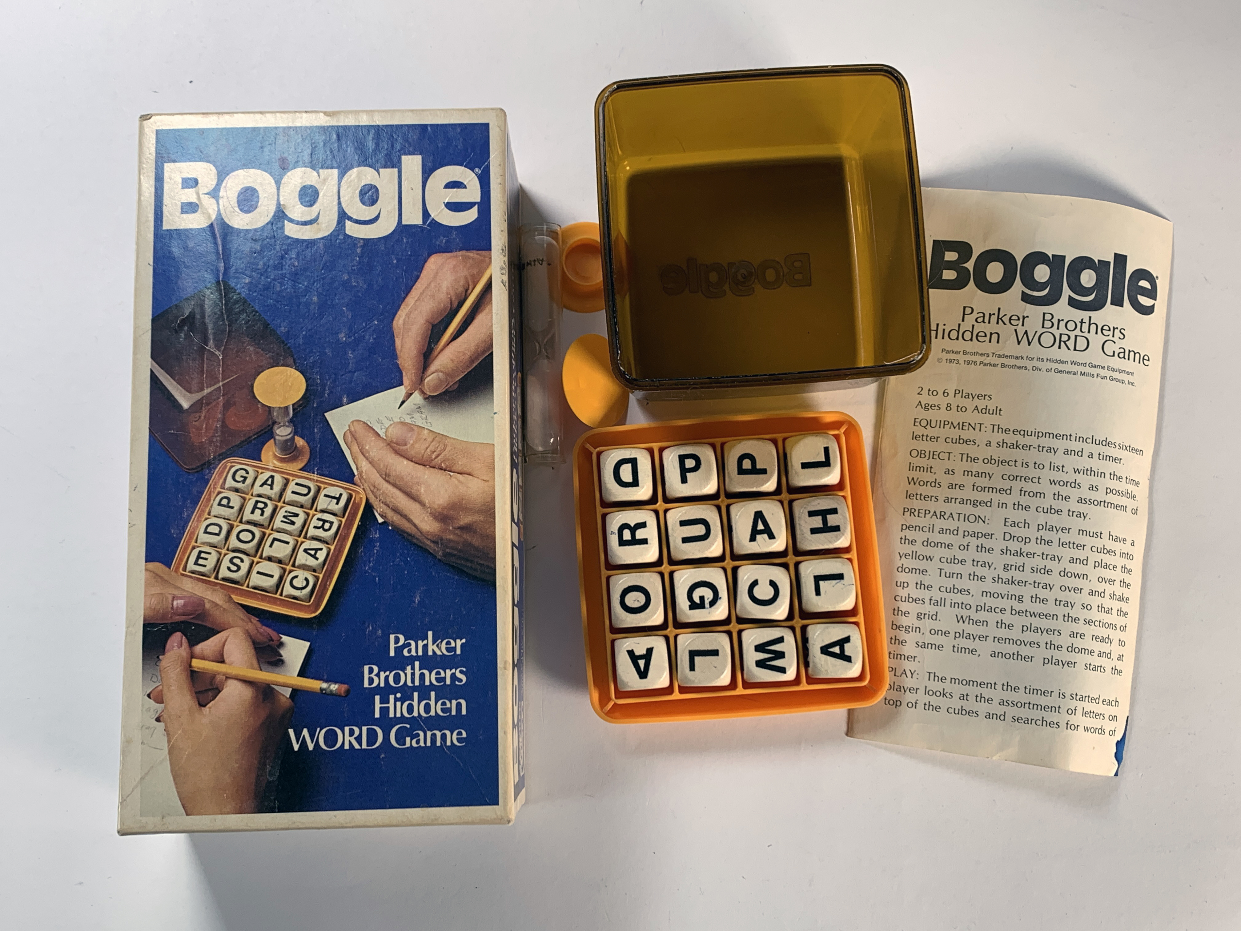 Lot Of Vintage Word, Dice Games Scabble, Yahtzee, Boggle image 3