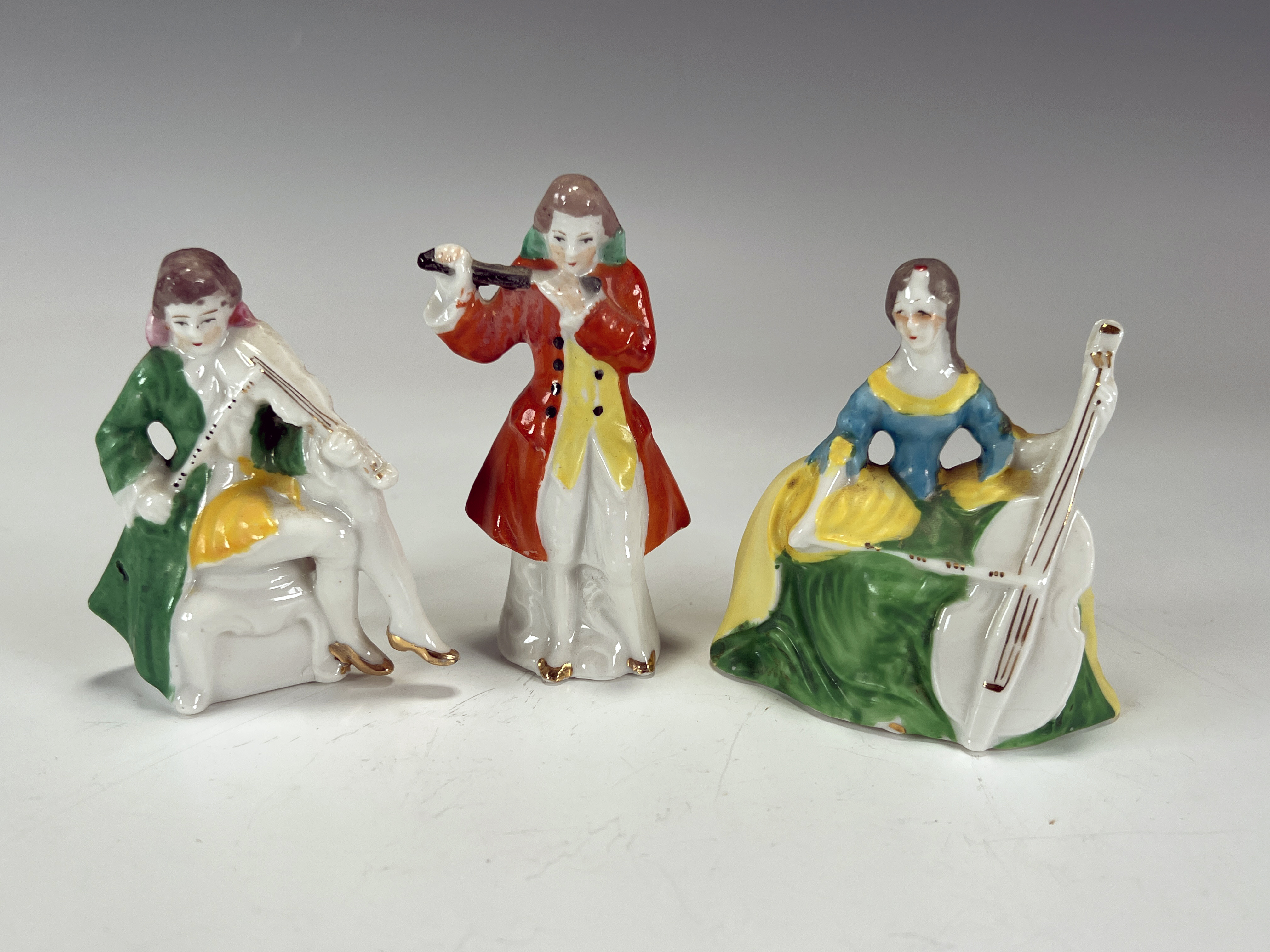 Porcelain Musicians Orchestral Figures Made In Japan image 5