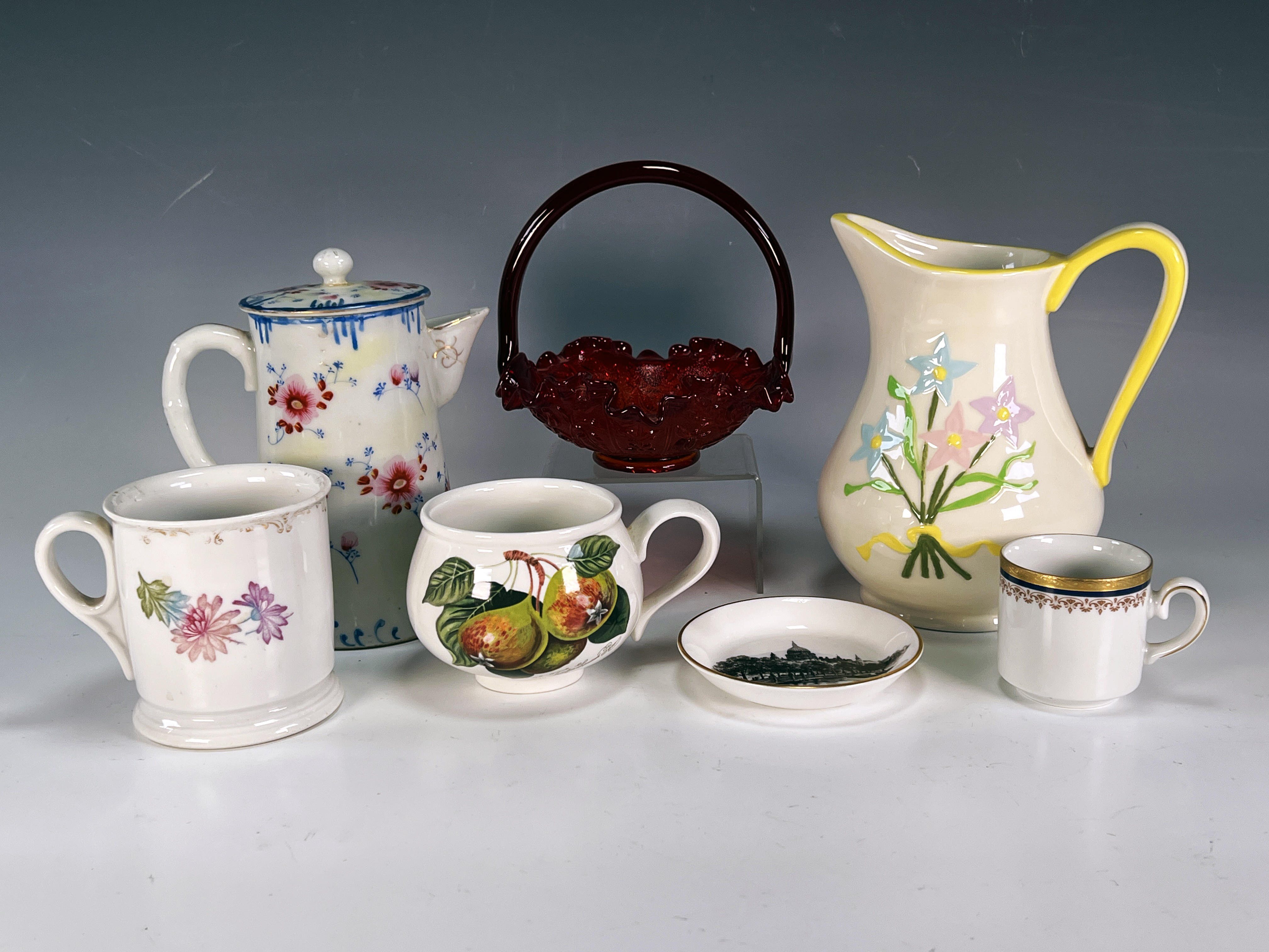 Assorted Lot Of Pottery And Glass image 1