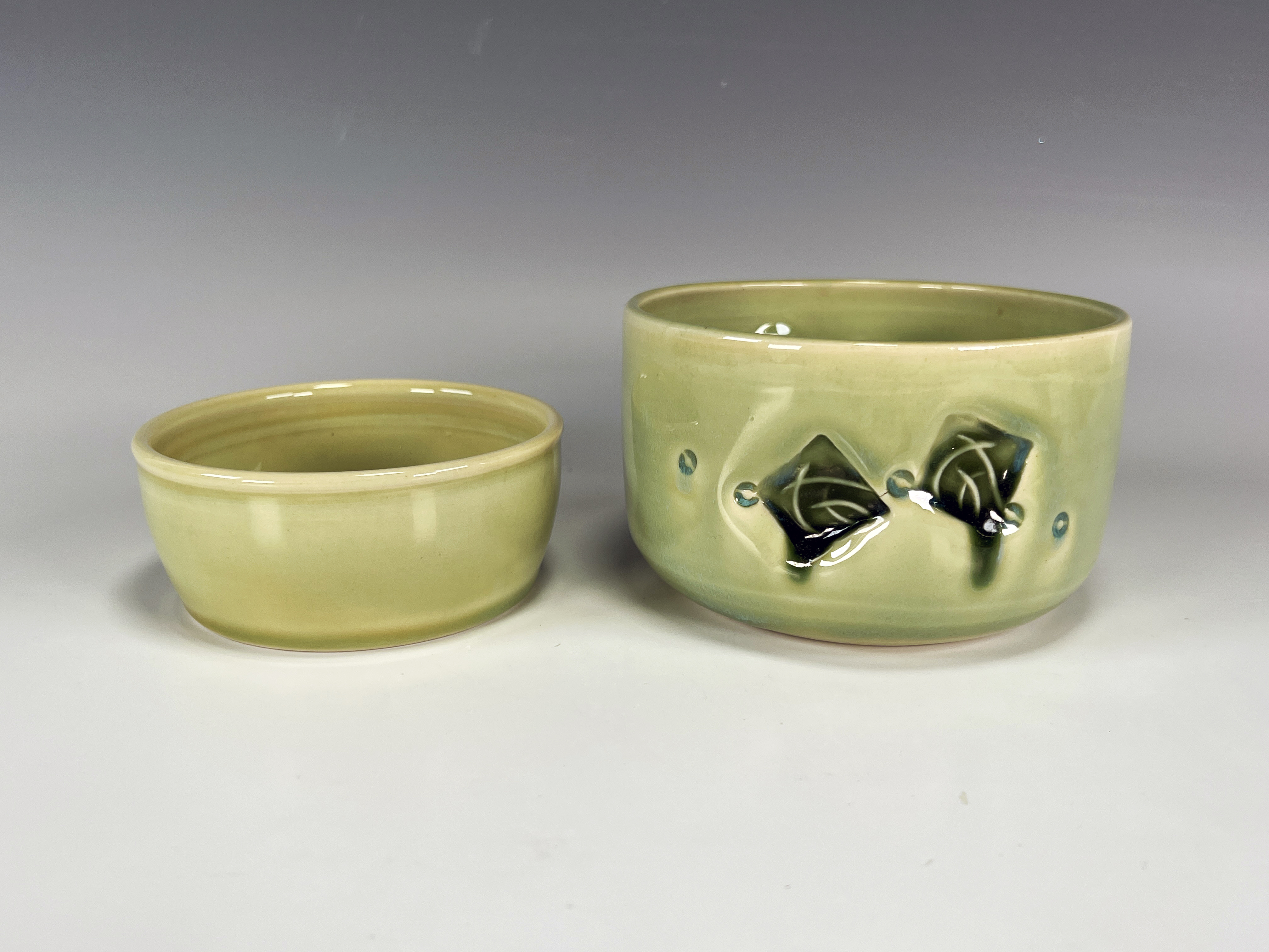 Two Signed Art Pottery Bowls image 2
