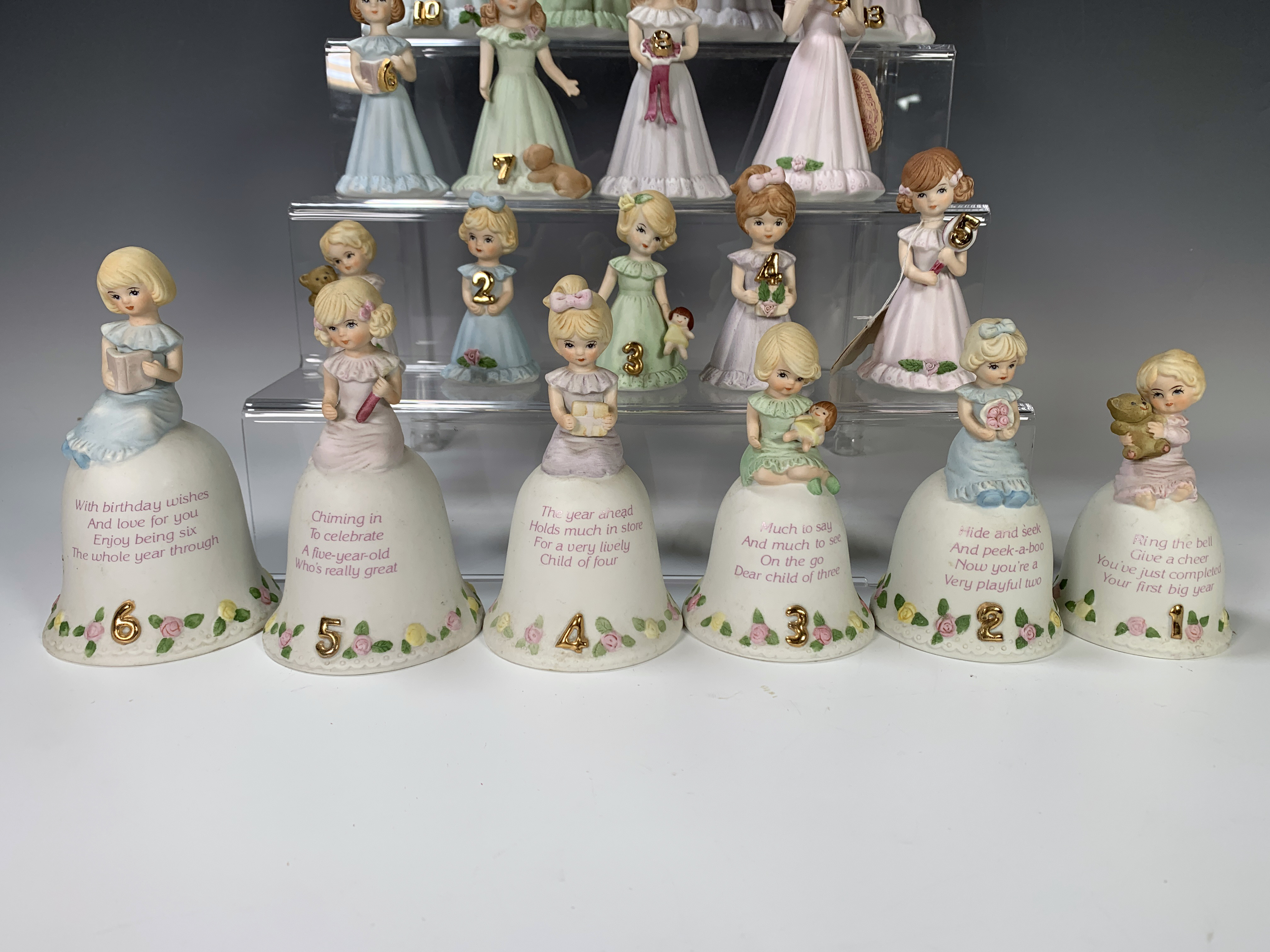 Porcelain Growing Up Birthday Girls Collection By Enesco image 2
