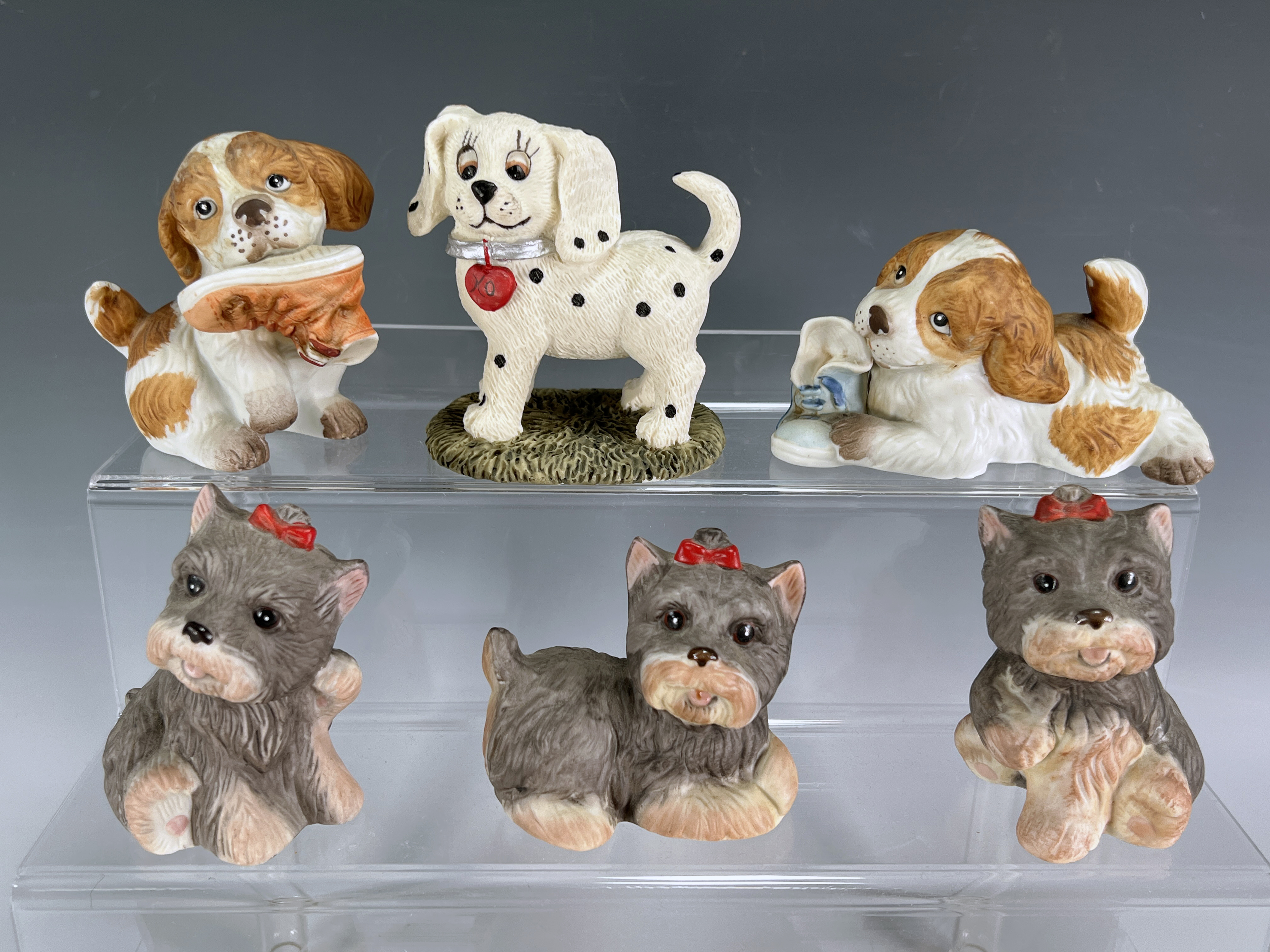 Lot Of Adorable Dog Figurines Homco image 2