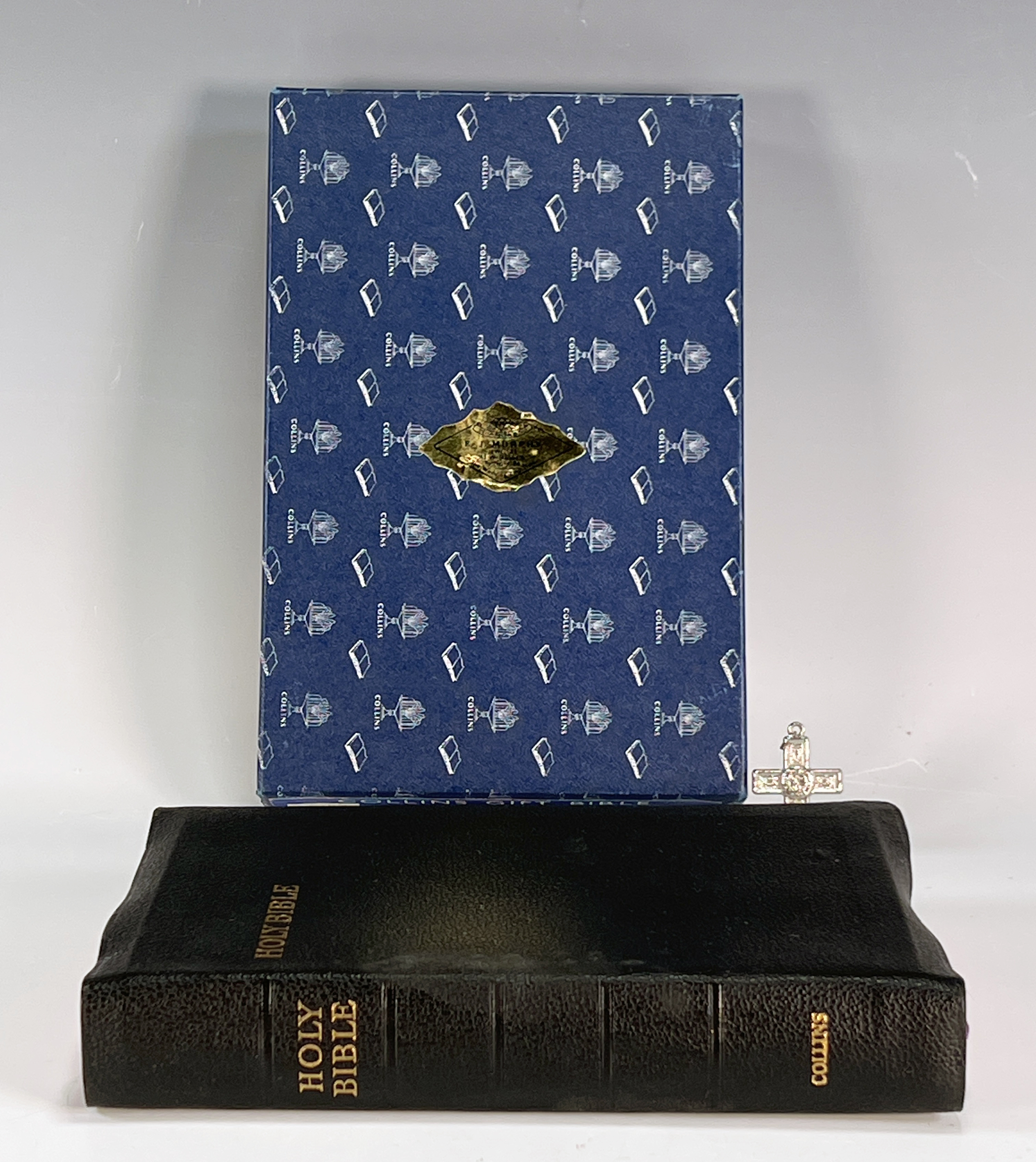 King James Gift Bible And Relic In Box image 1