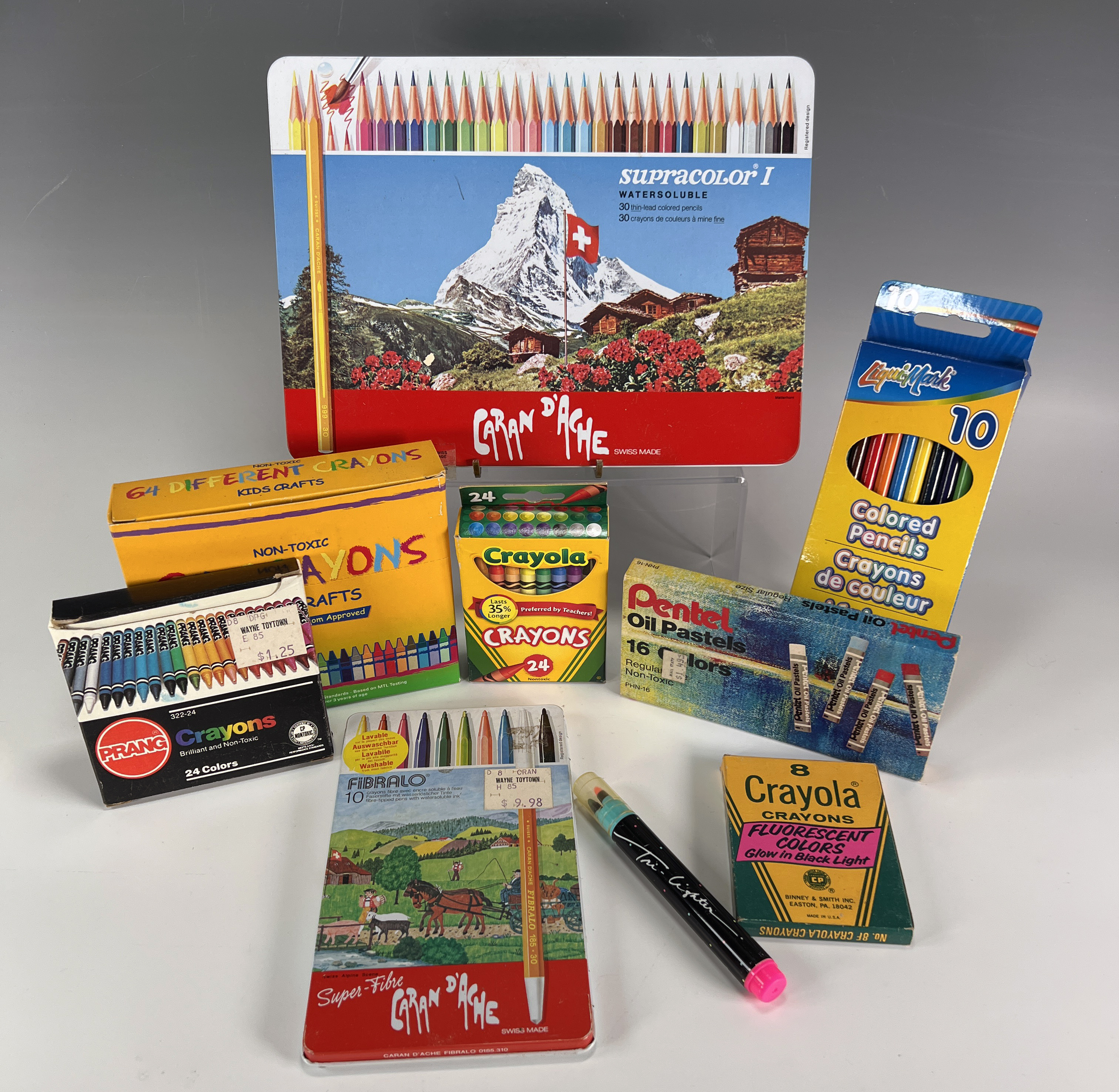 Crayola, Pentel Prang, Liquimark, Caran Danche Art Supplies image 1