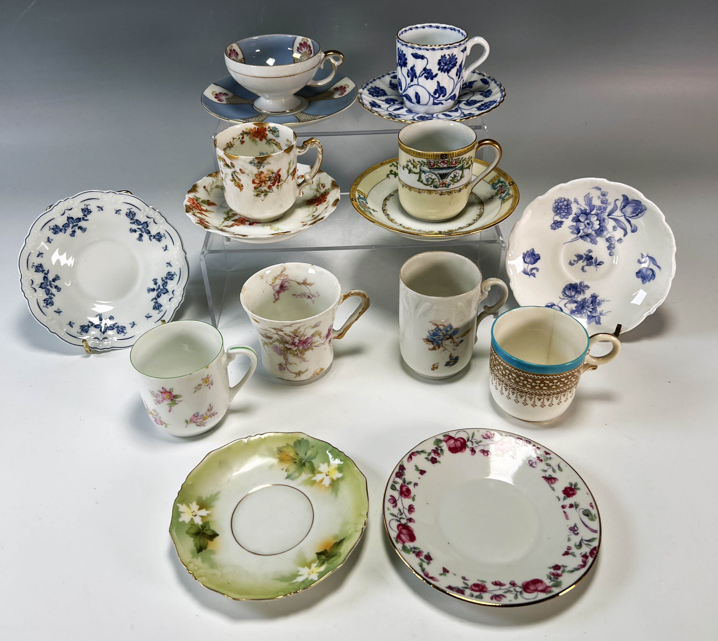Demitasse Tea Cups And Saucers image 1