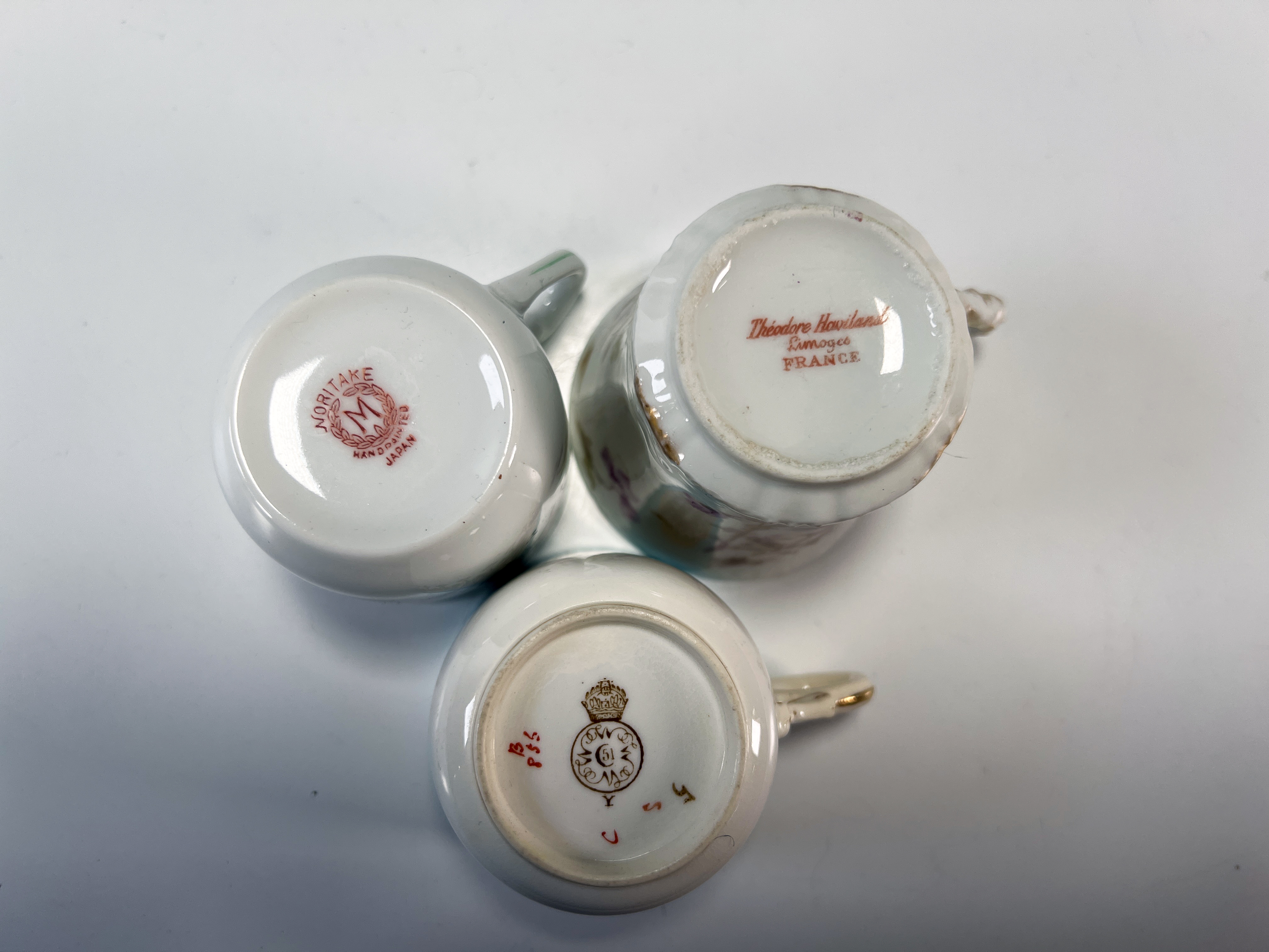 Demitasse Tea Cups And Saucers image 3