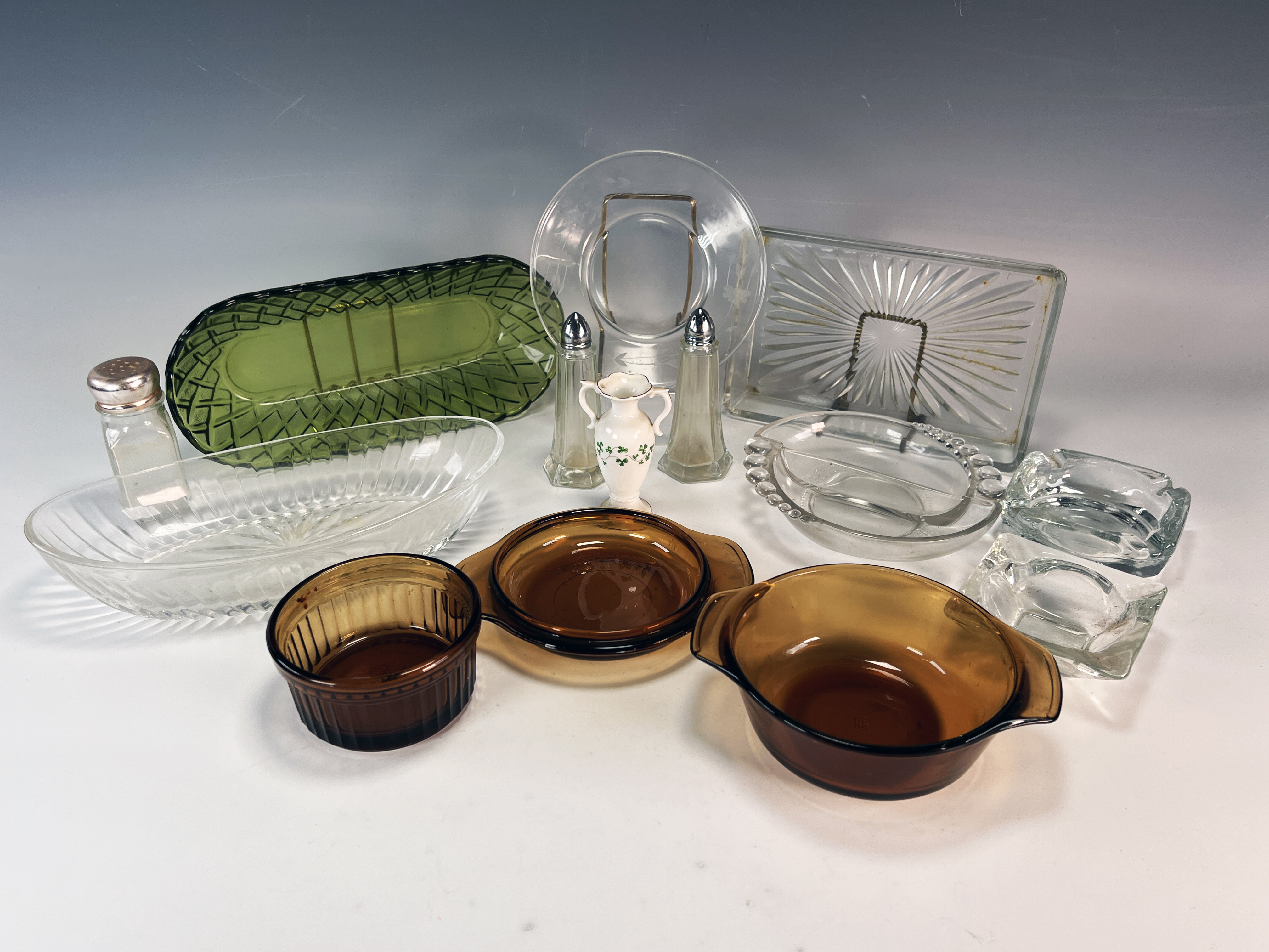 Lot Of Serving & Decorative Glassware  image 1