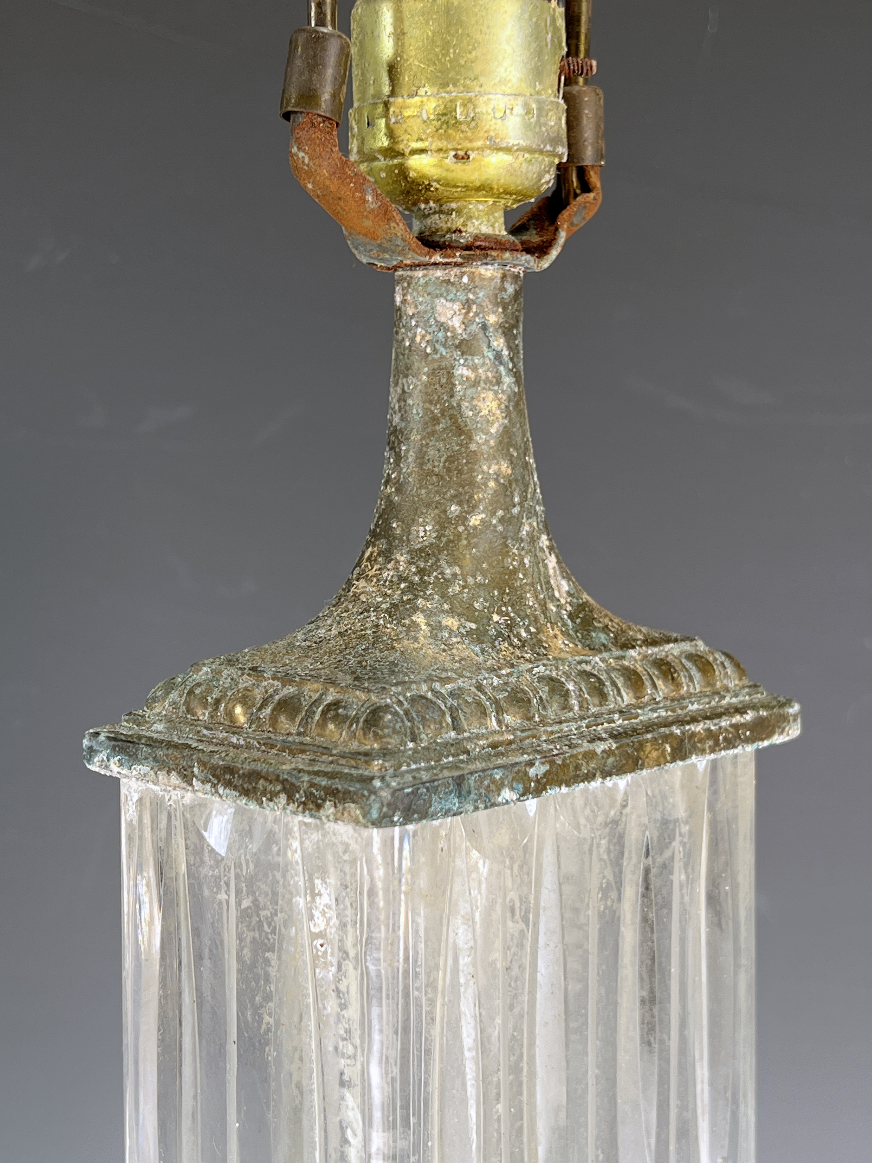 Glass Column Table Lamp image 3