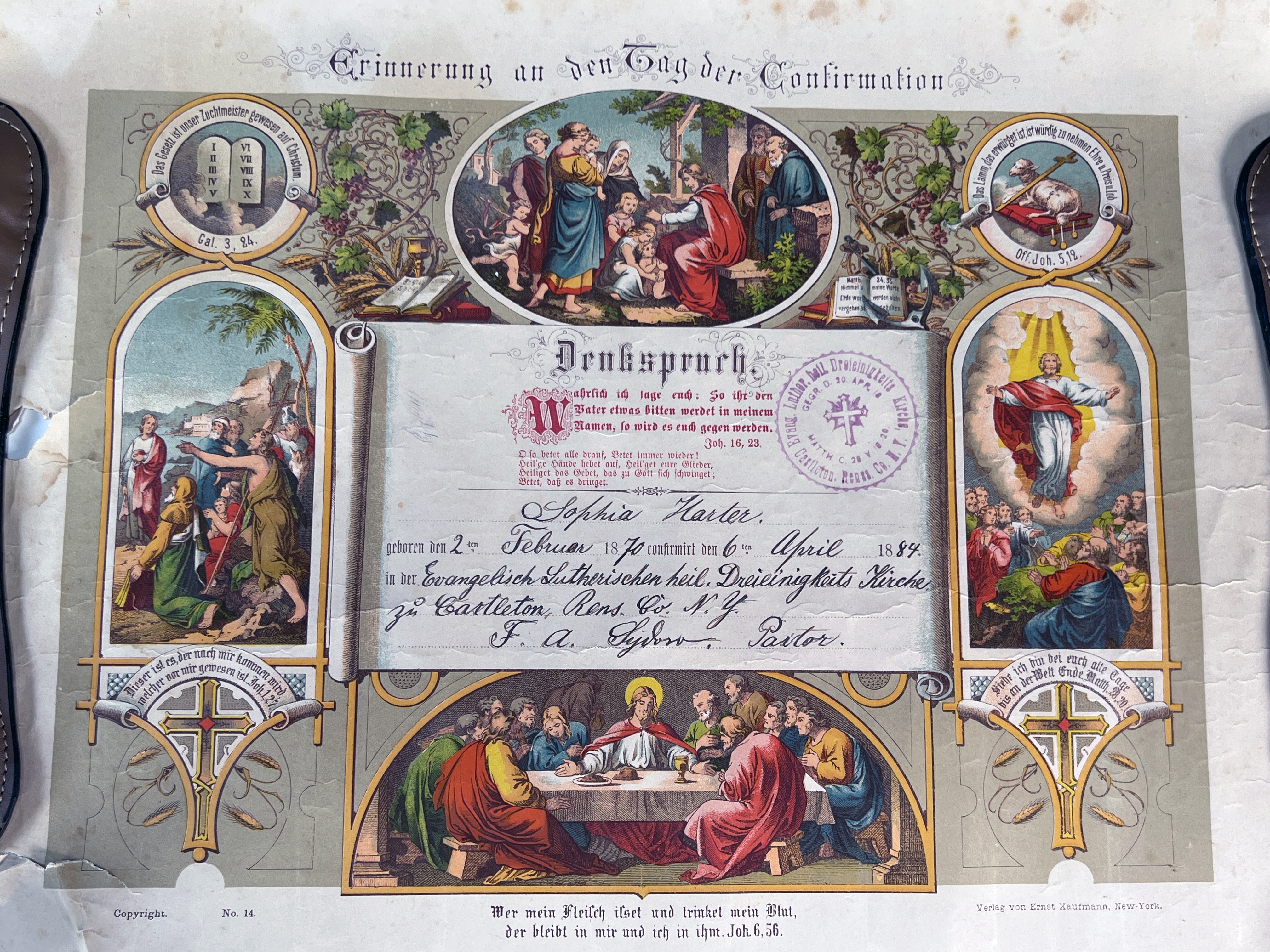 Antique German Certificates Confirmation image 3