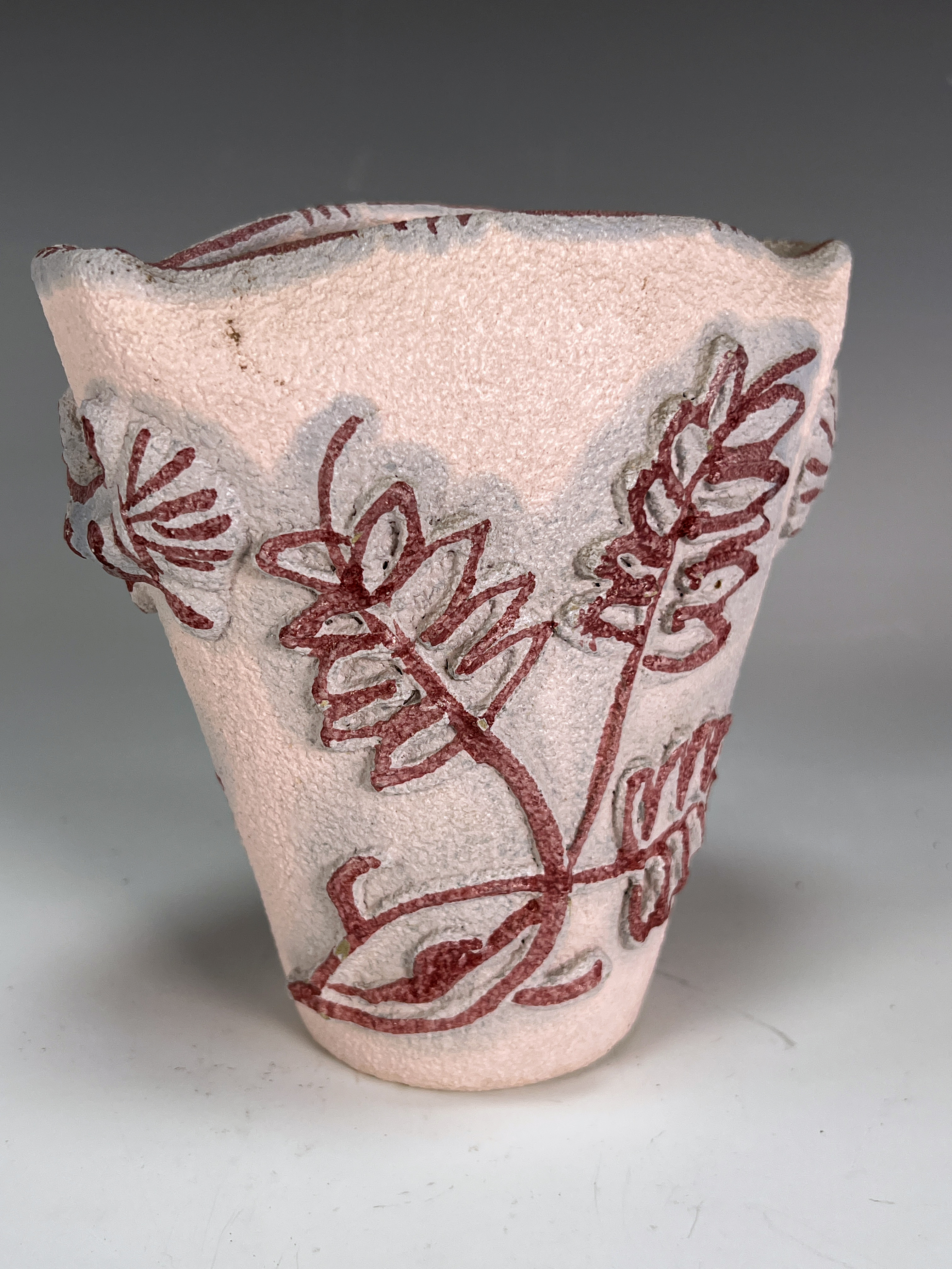 Signed Pottery Vase image 3