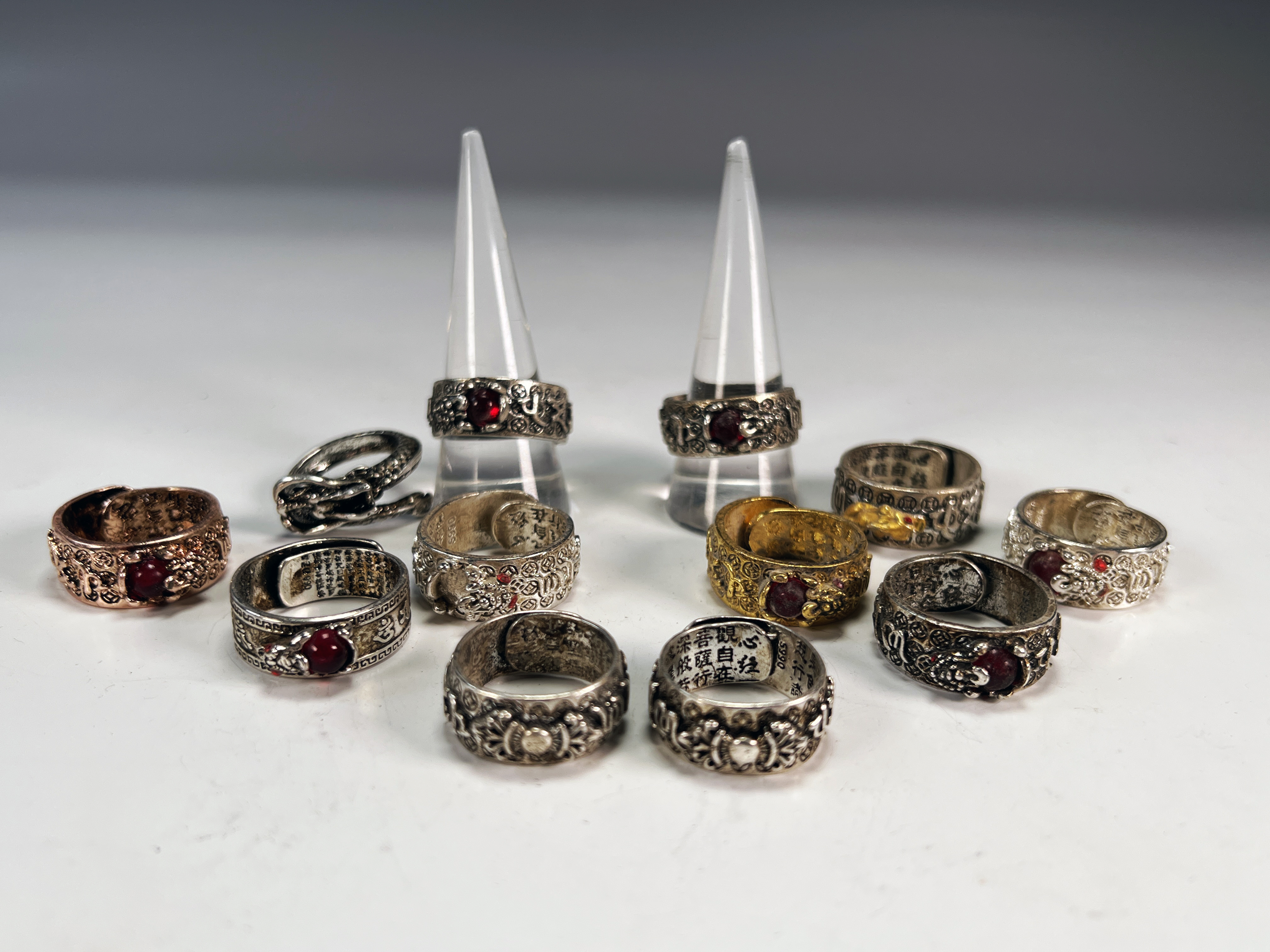 Lot Of Jewelry Adjustable Rings  image 1