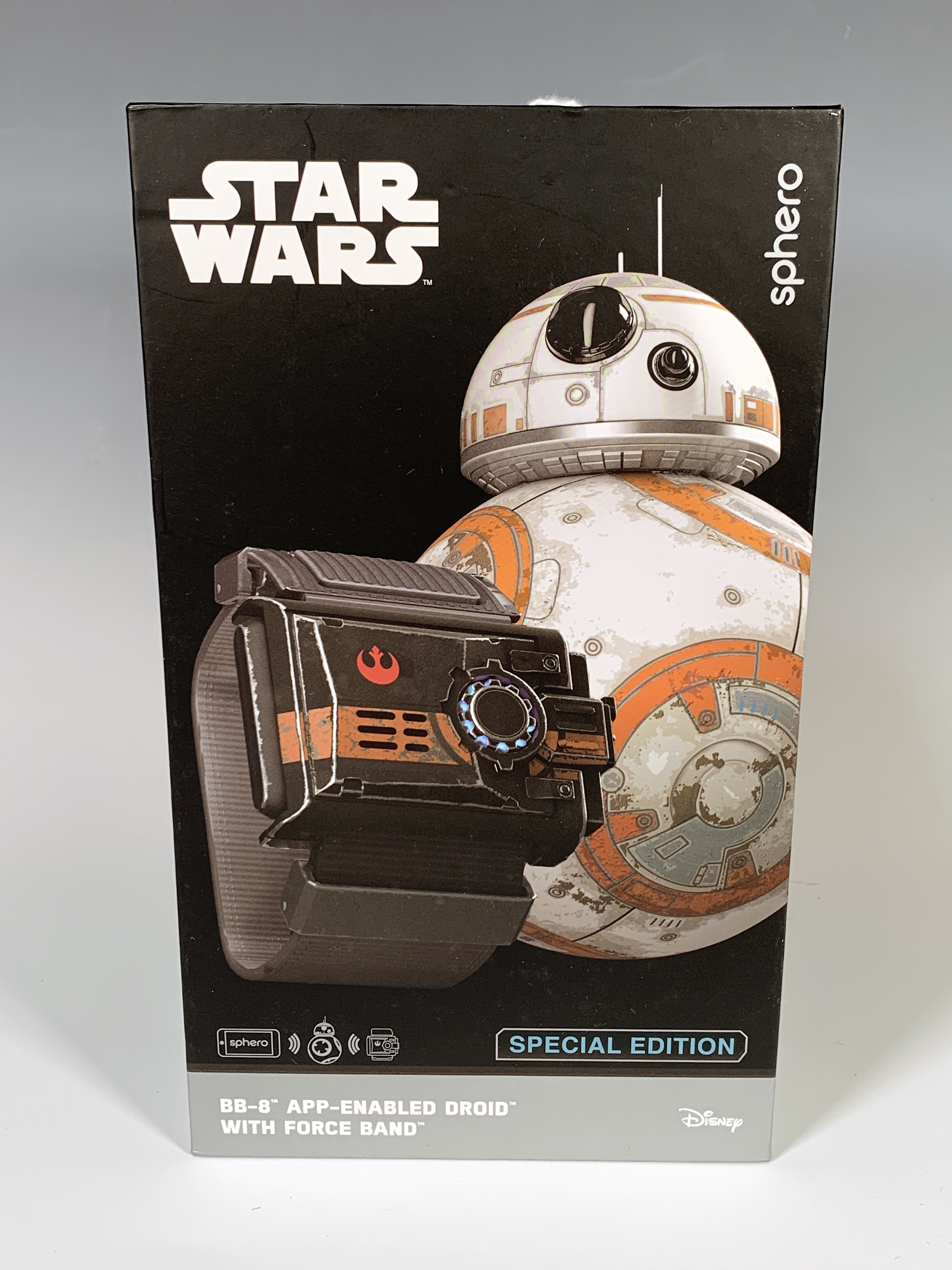 Sphero Star Wars Bb 8 App Enabled Droid W Force Band In Box Sealed image 1
