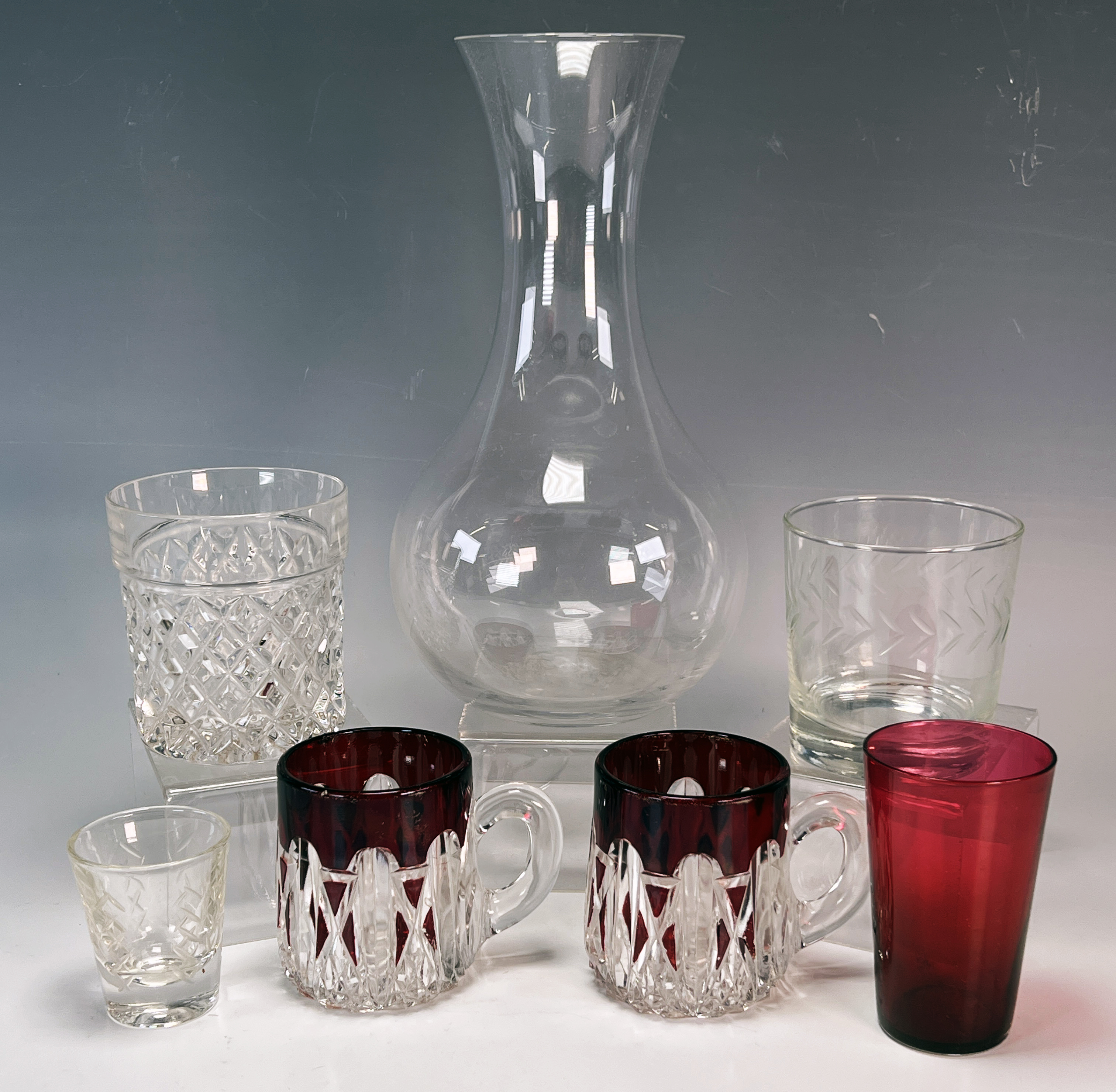 Assorted Glass Ware Lenox Vase  image 1