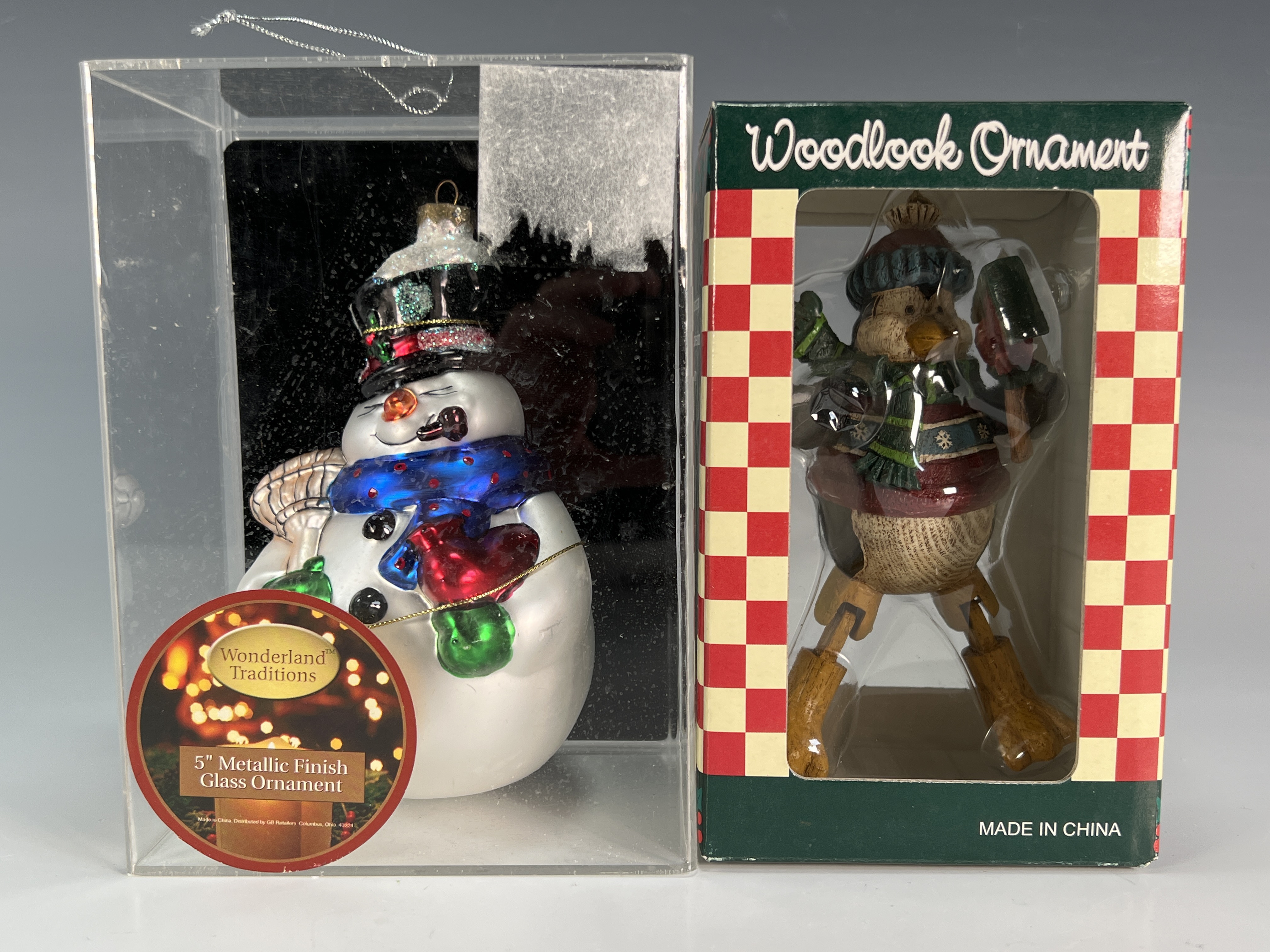 Lot Of Glass & Ceramic Christmas Ornaments  image 4